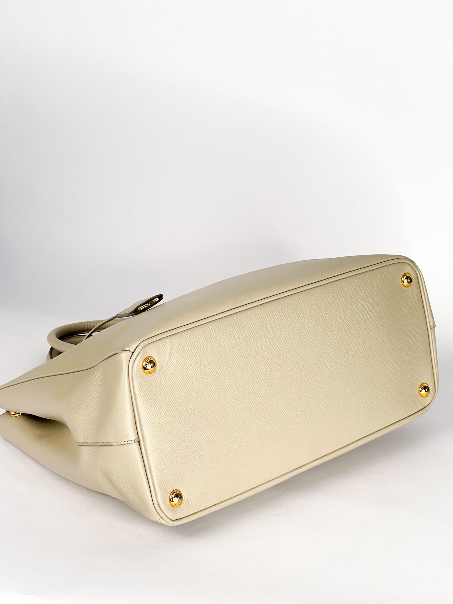 Prada Galleria Saffiano Leather Taupe
