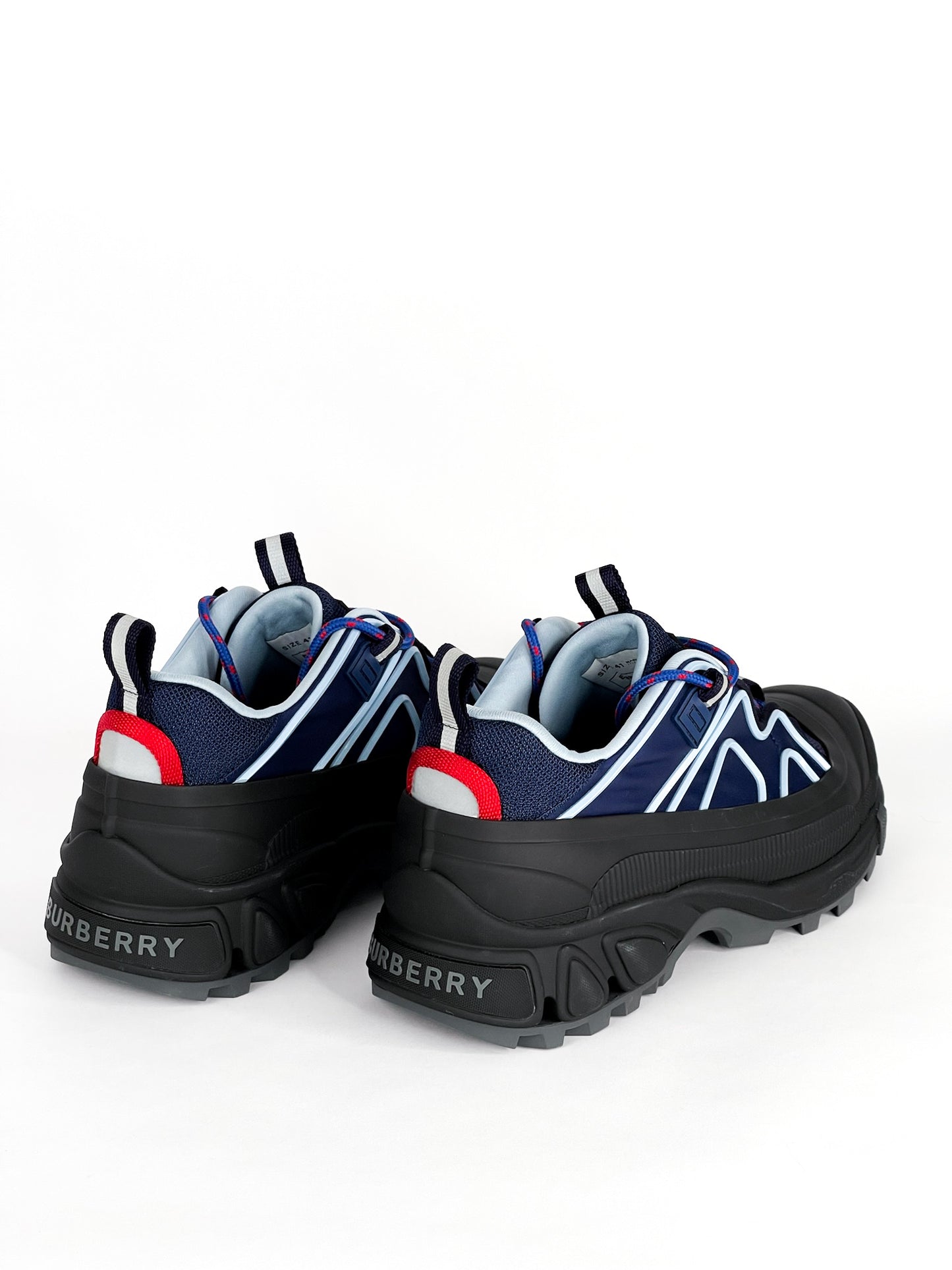 Burberry Arthur Story Low Top Sneakers Size Euro 41