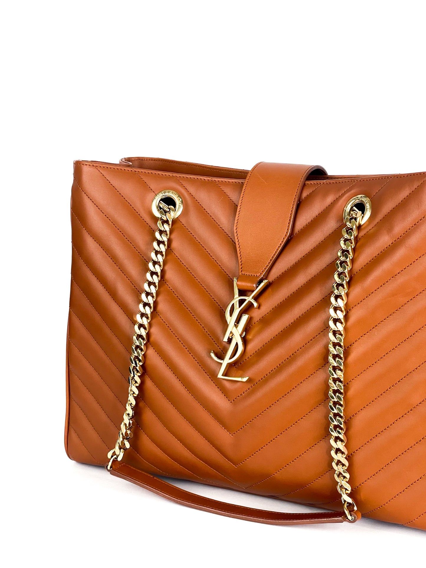 Saint Laurent Matelasse Cassandre Flap Tote