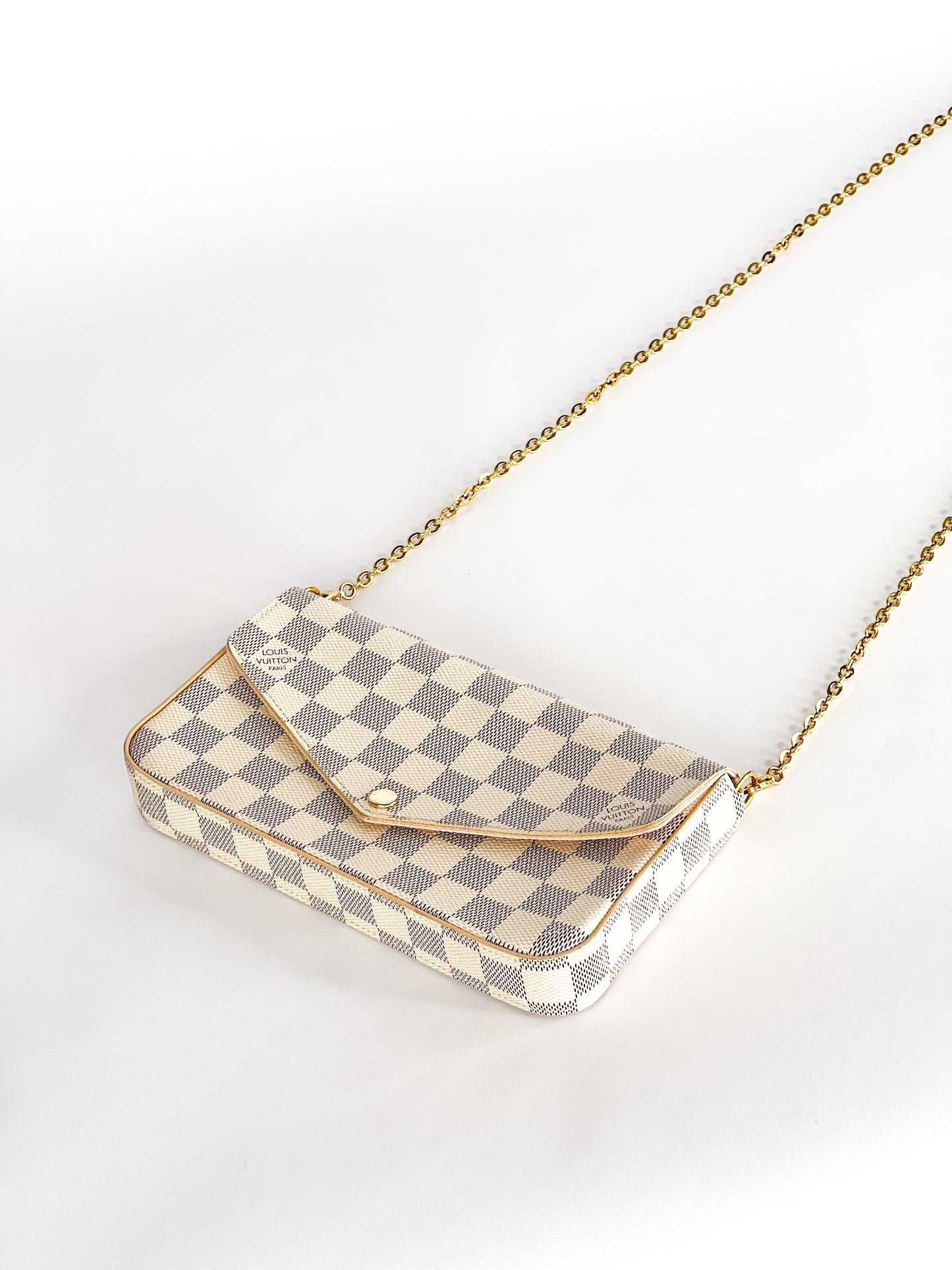 Louis Vuitton Pochette Felicie Damier Azur
