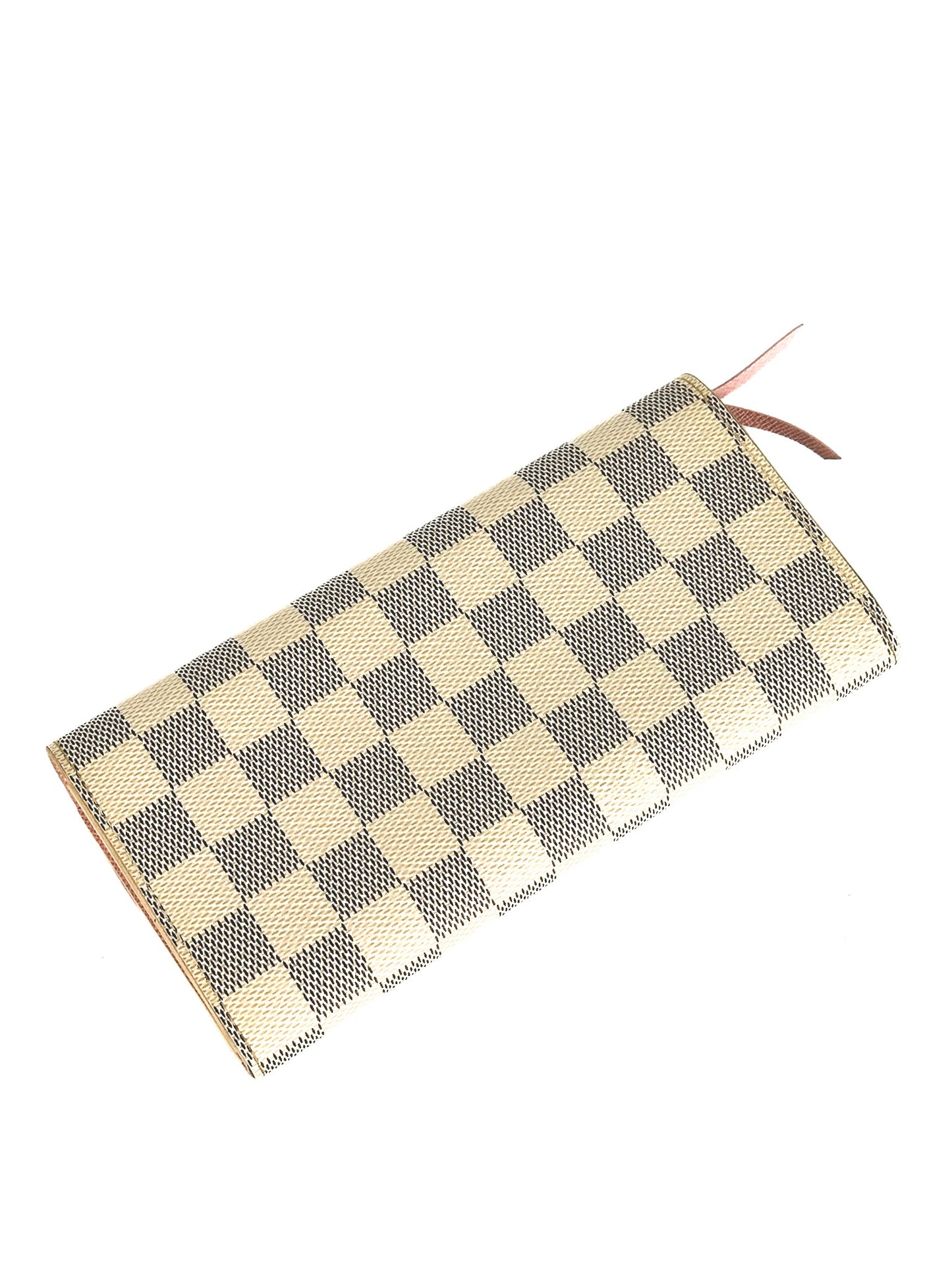 Louis Vuitton Damier Azur Canvas Emilie Wallet