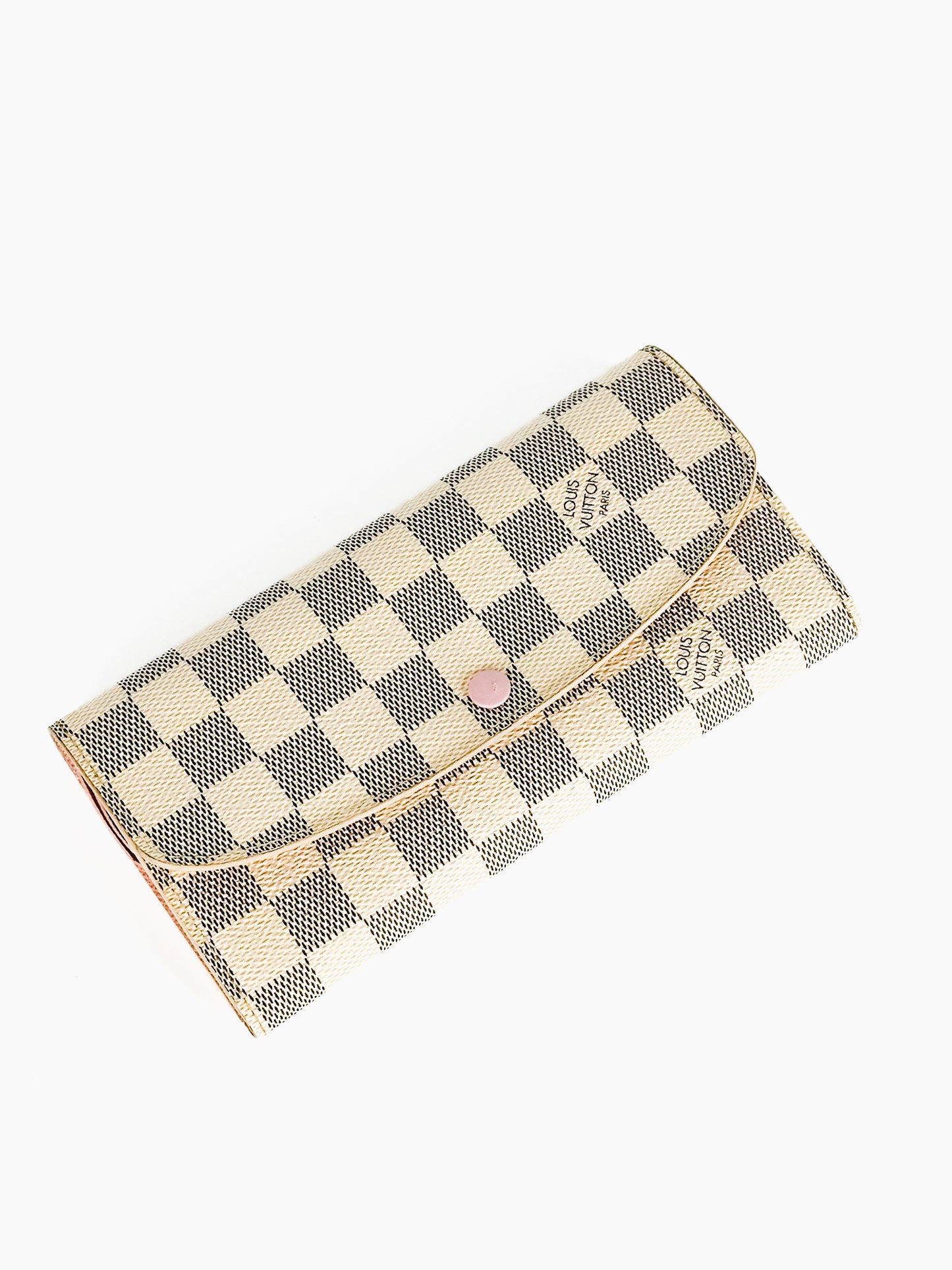 Louis Vuitton Damier Azur Canvas Emilie Wallet