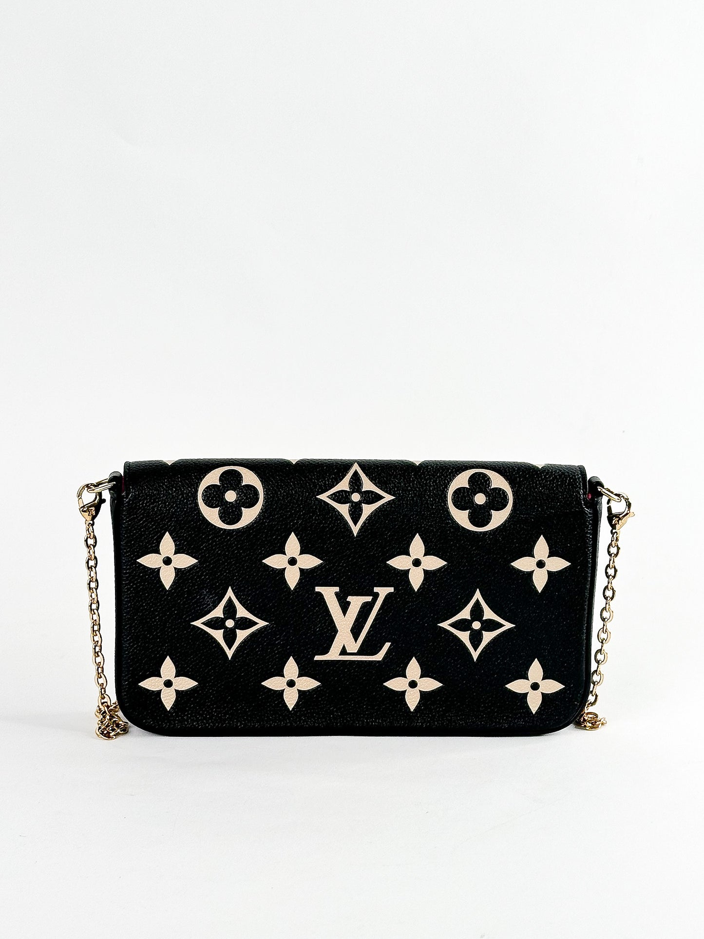 Louis Vuitton Felicie Pochette Empreinte Leather