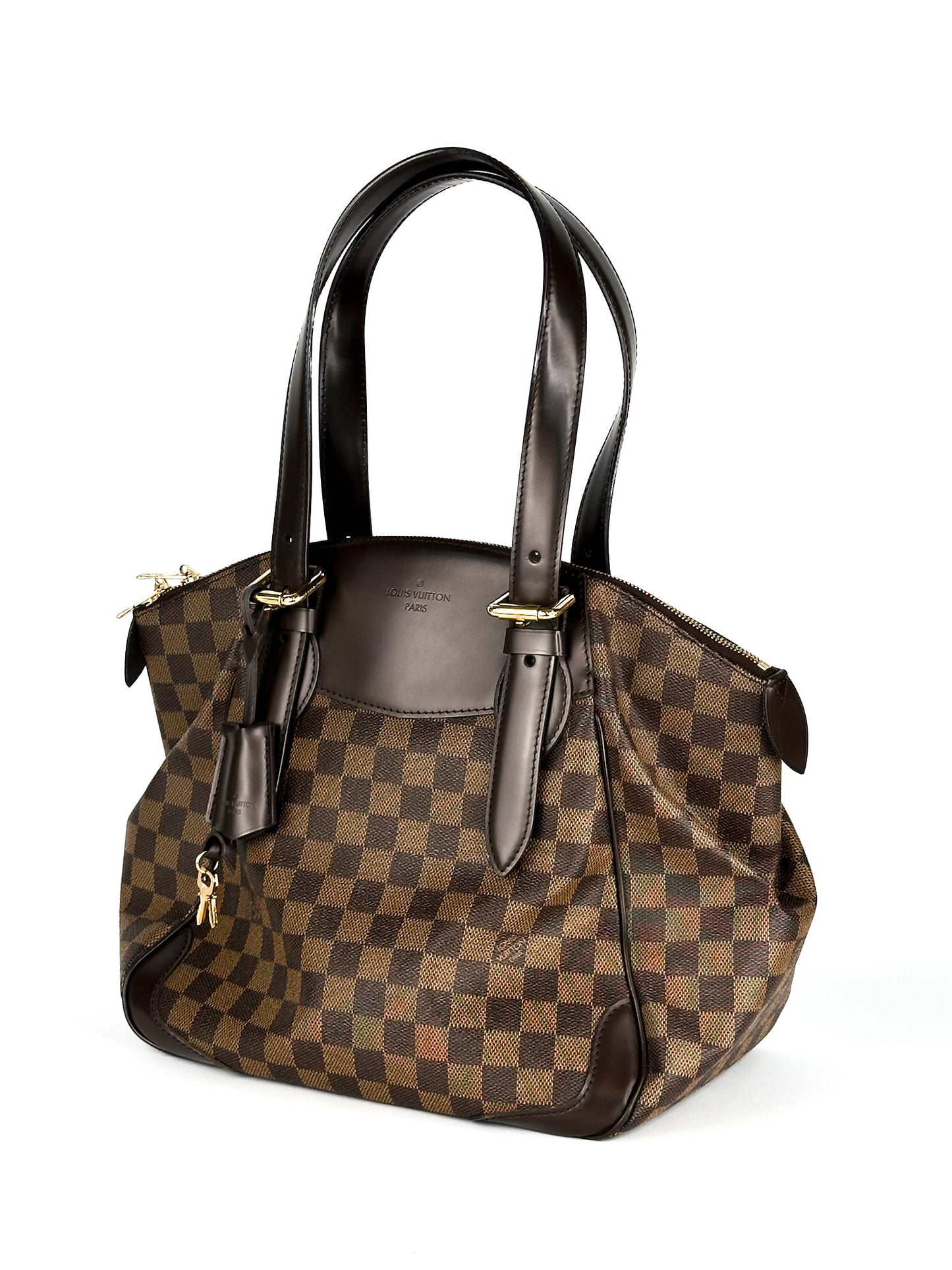 Louis Vuitton Damier Ebene Canvas Verona MM Bag