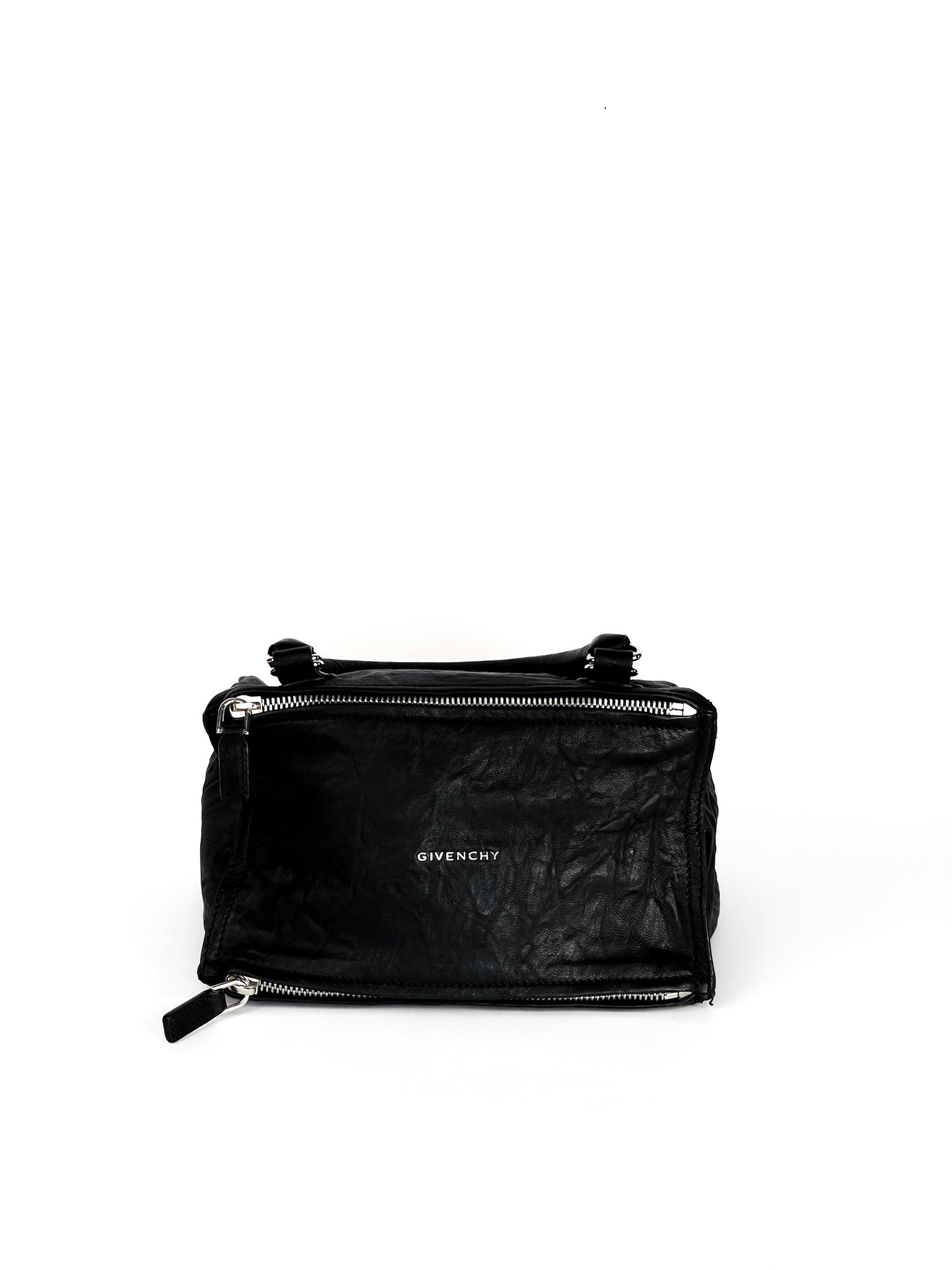 Givenchy Tumbled Sheepskin Mini Pandora Black