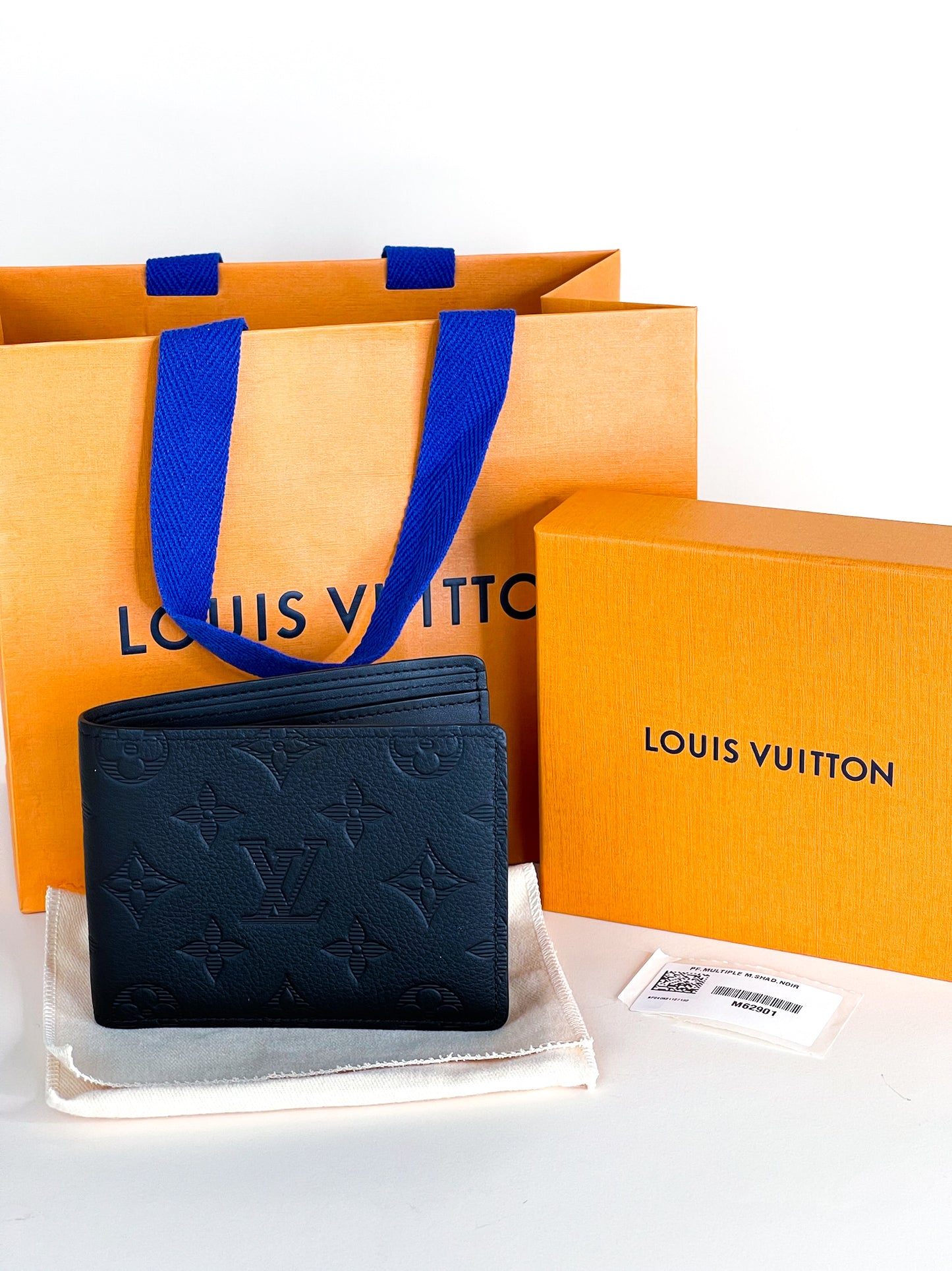 Louis Vuitton Multiple Wallet Monogram Shadow Black