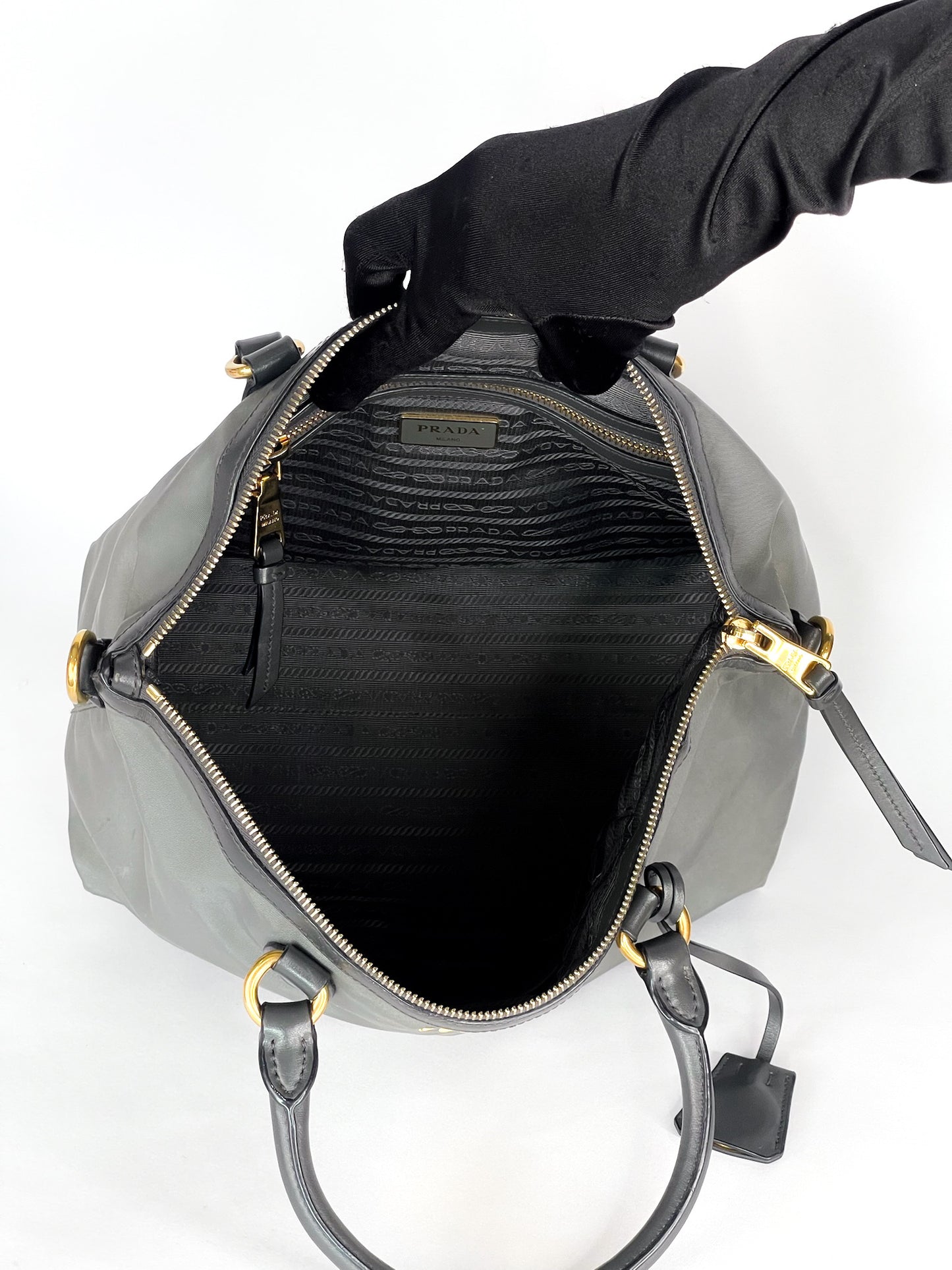 Prada Tessuto Nylon Convertible Bag