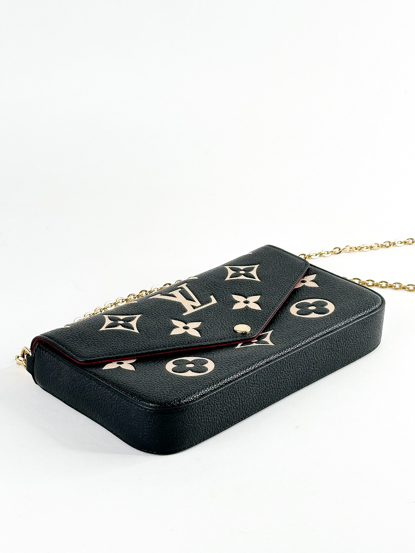 Louis Vuitton Felicie Pochette Empreinte Leather