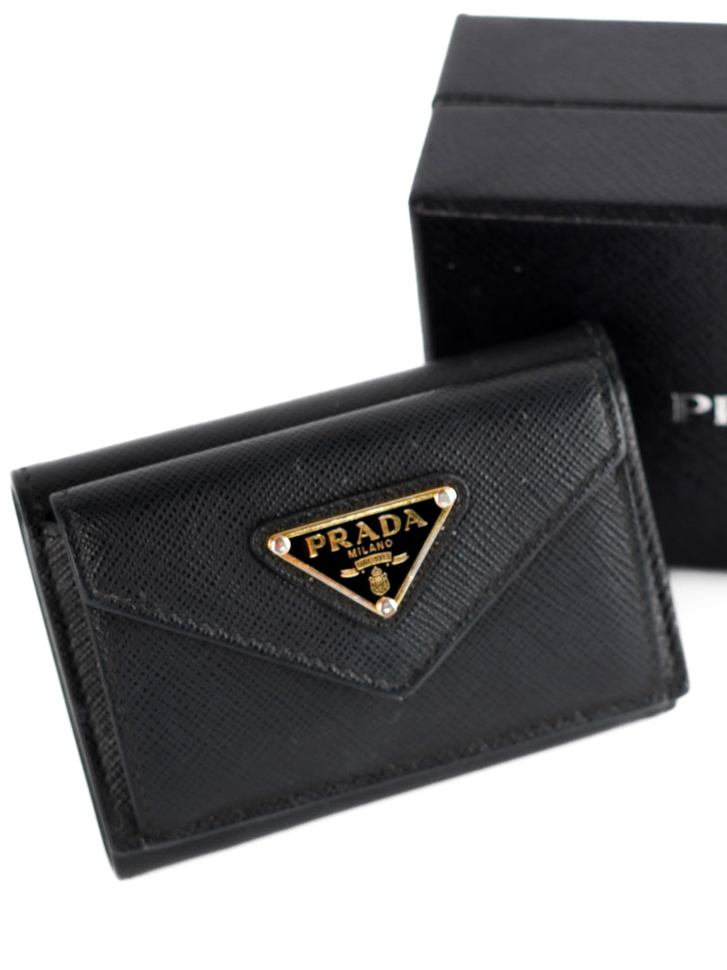 Prada Saffiano Prada Tri-fold Wallet
