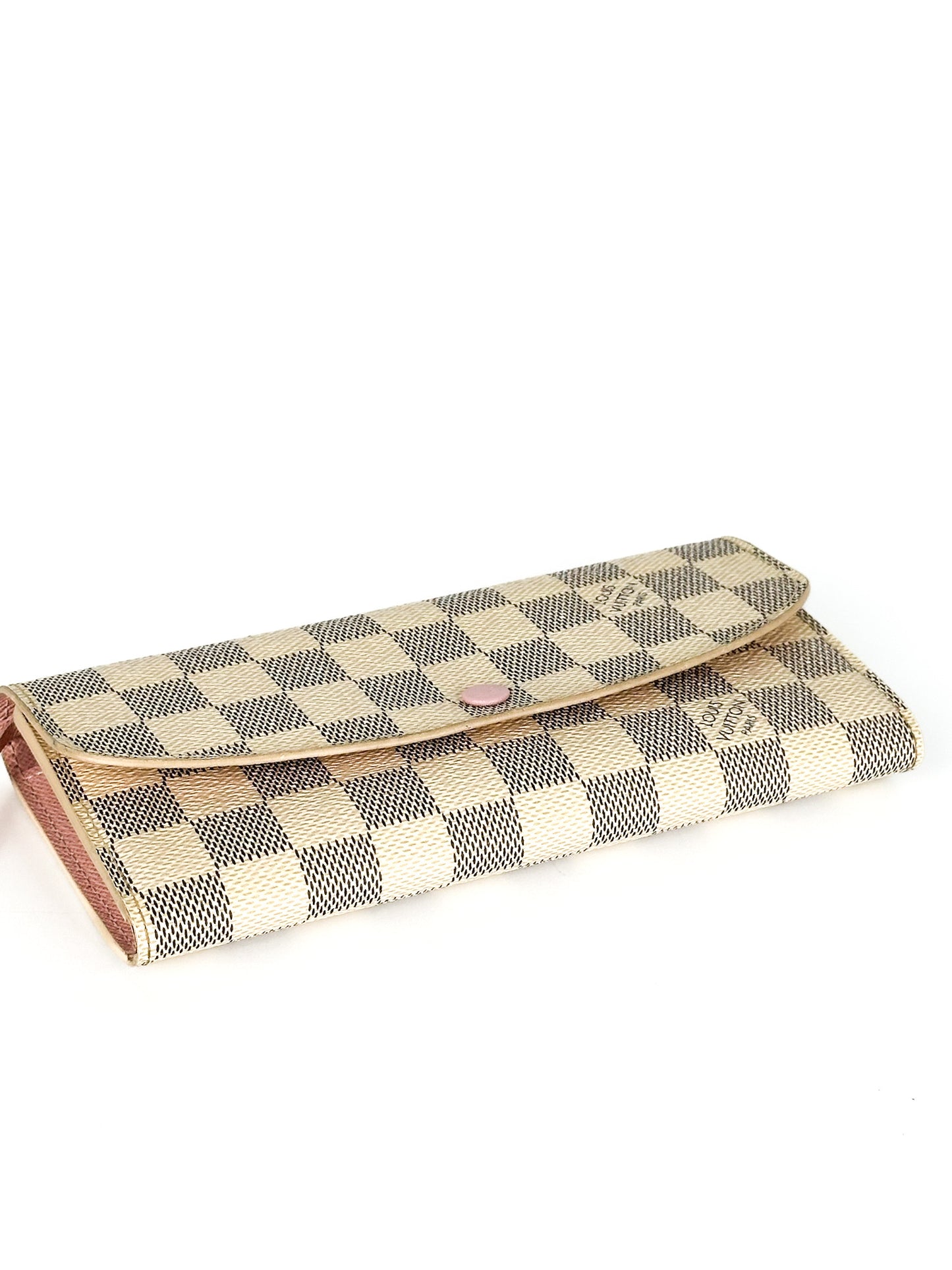 Louis Vuitton Damier Azur Canvas Emilie Wallet