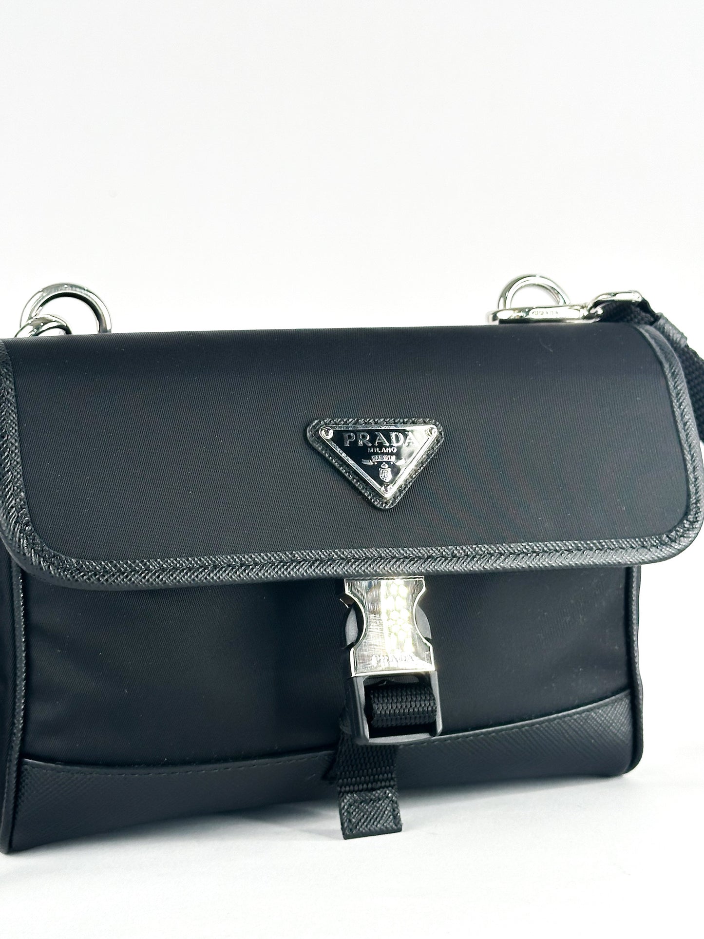 Prada Re-edition Logo Plaque