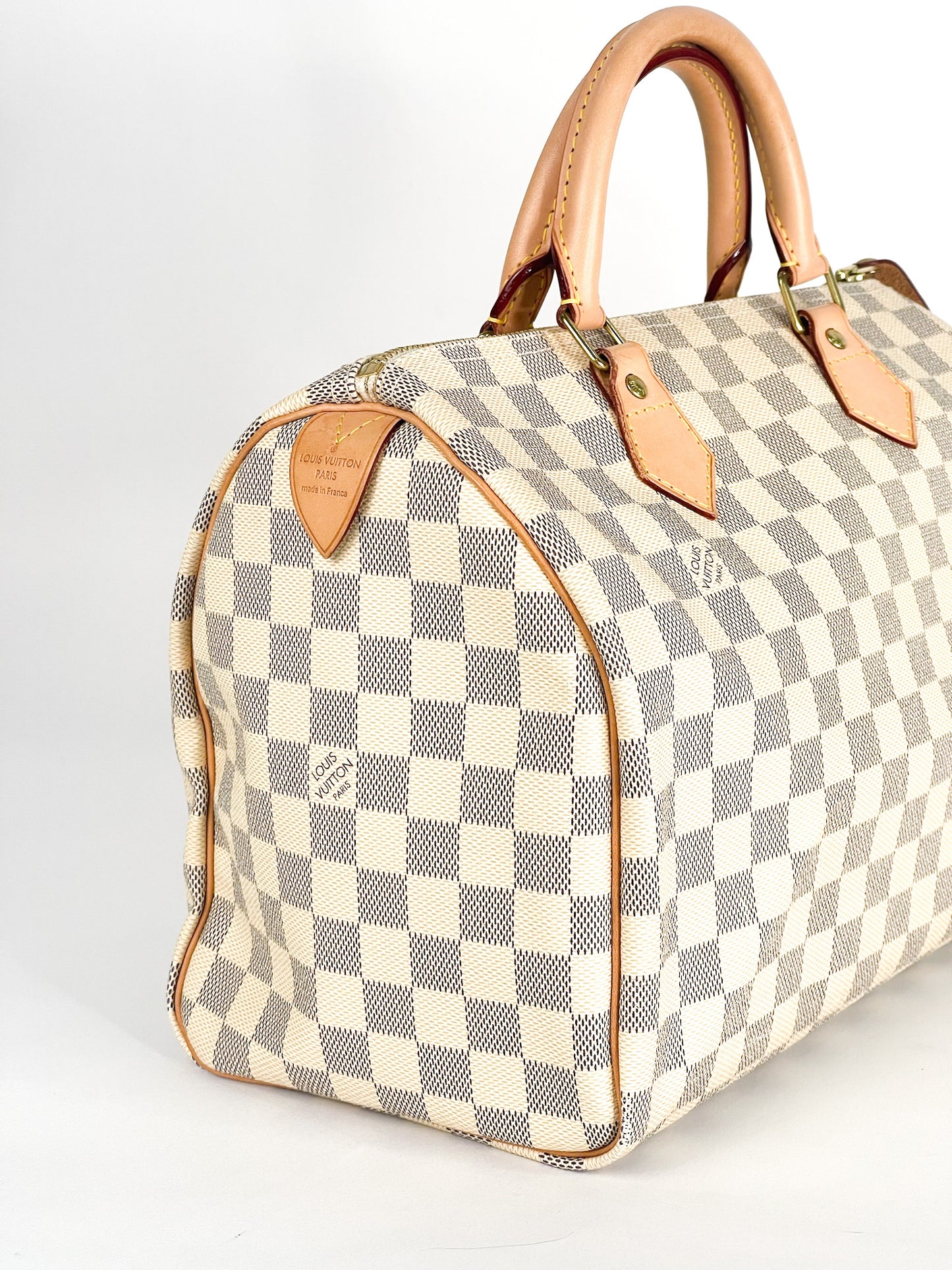 Louis Vuitton Damier Azur Speedy 30 Hand Bag