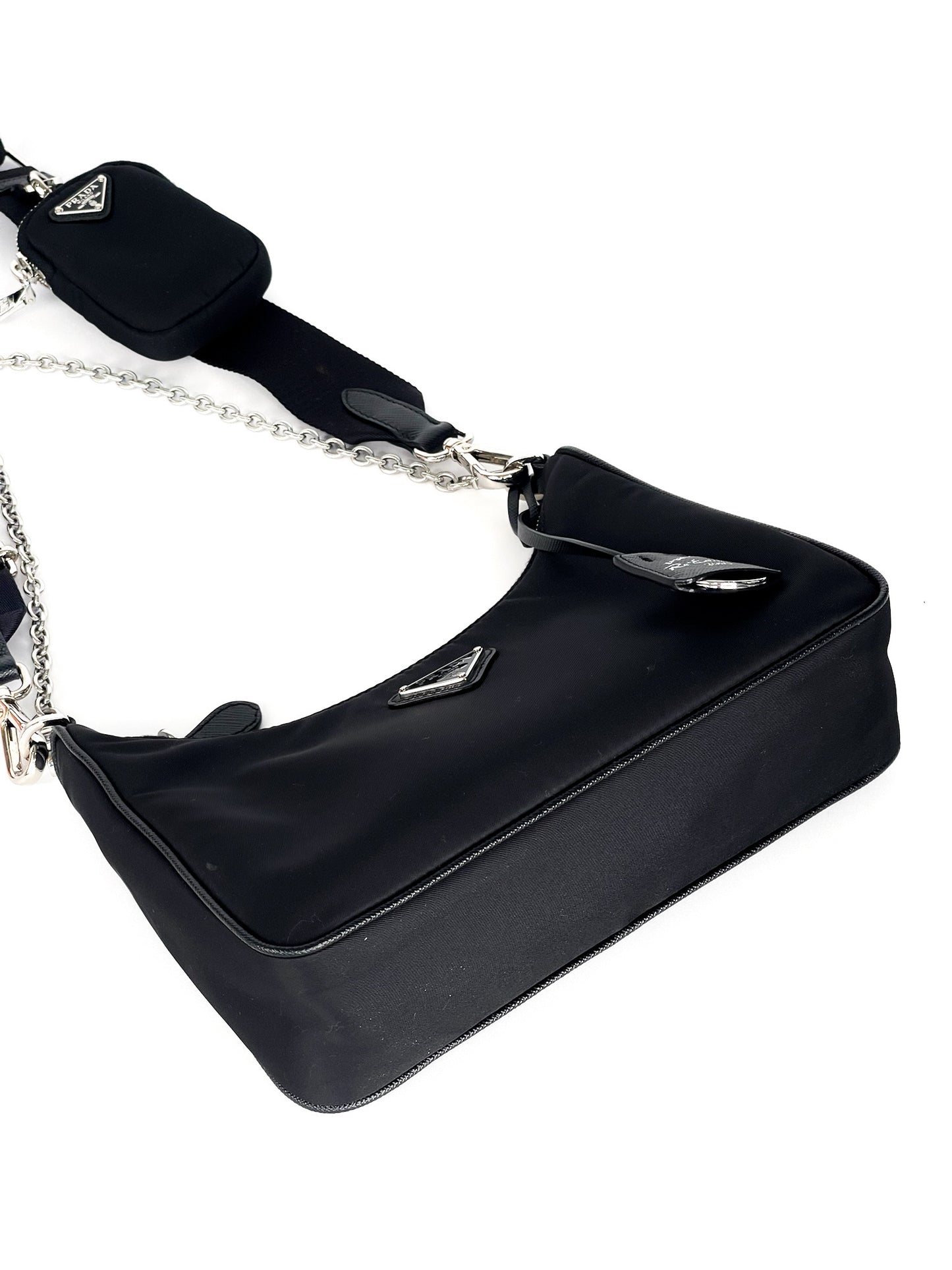 Prada Re-Edition Nylon Multi Pochette