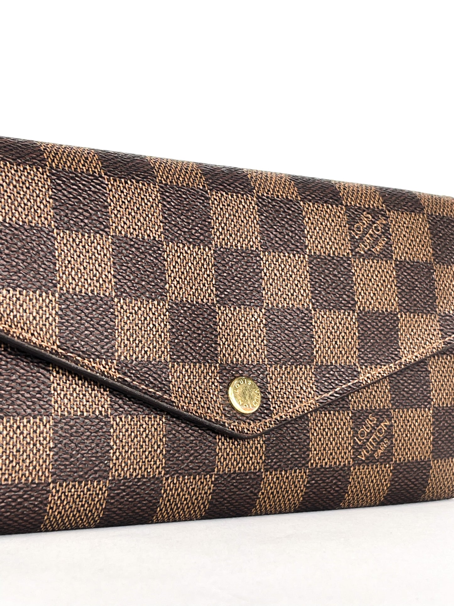 Louis Vuitton Damier Portefeuille Sarah Long Wallet