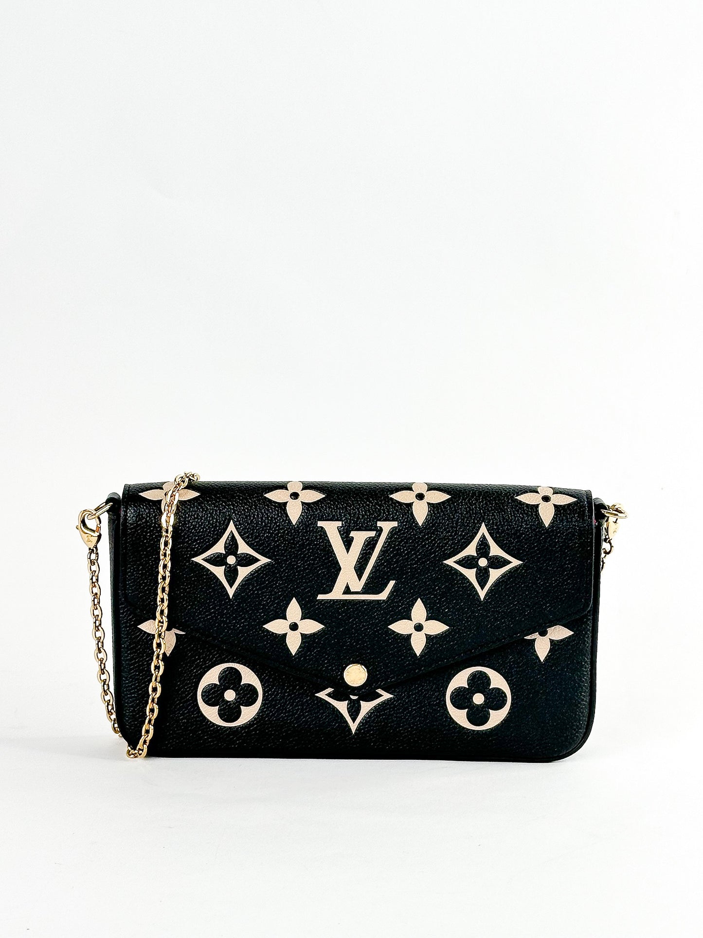 Louis Vuitton Felicie Pochette Empreinte Leather
