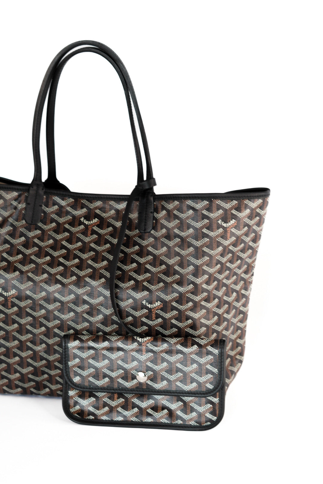 Goyard Goyardine Saint Louis PM Black