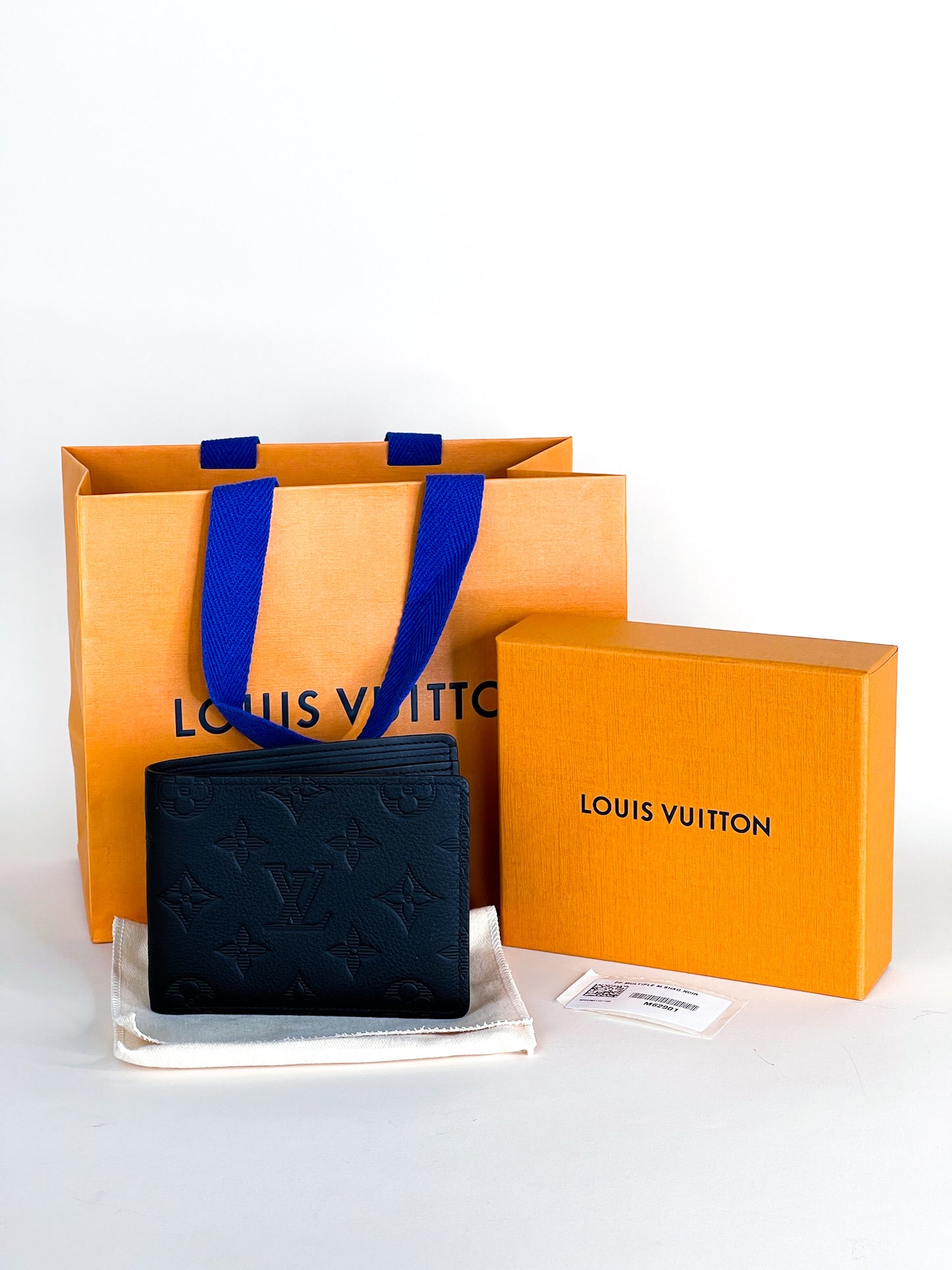 Louis Vuitton Multiple Wallet Monogram Shadow Black