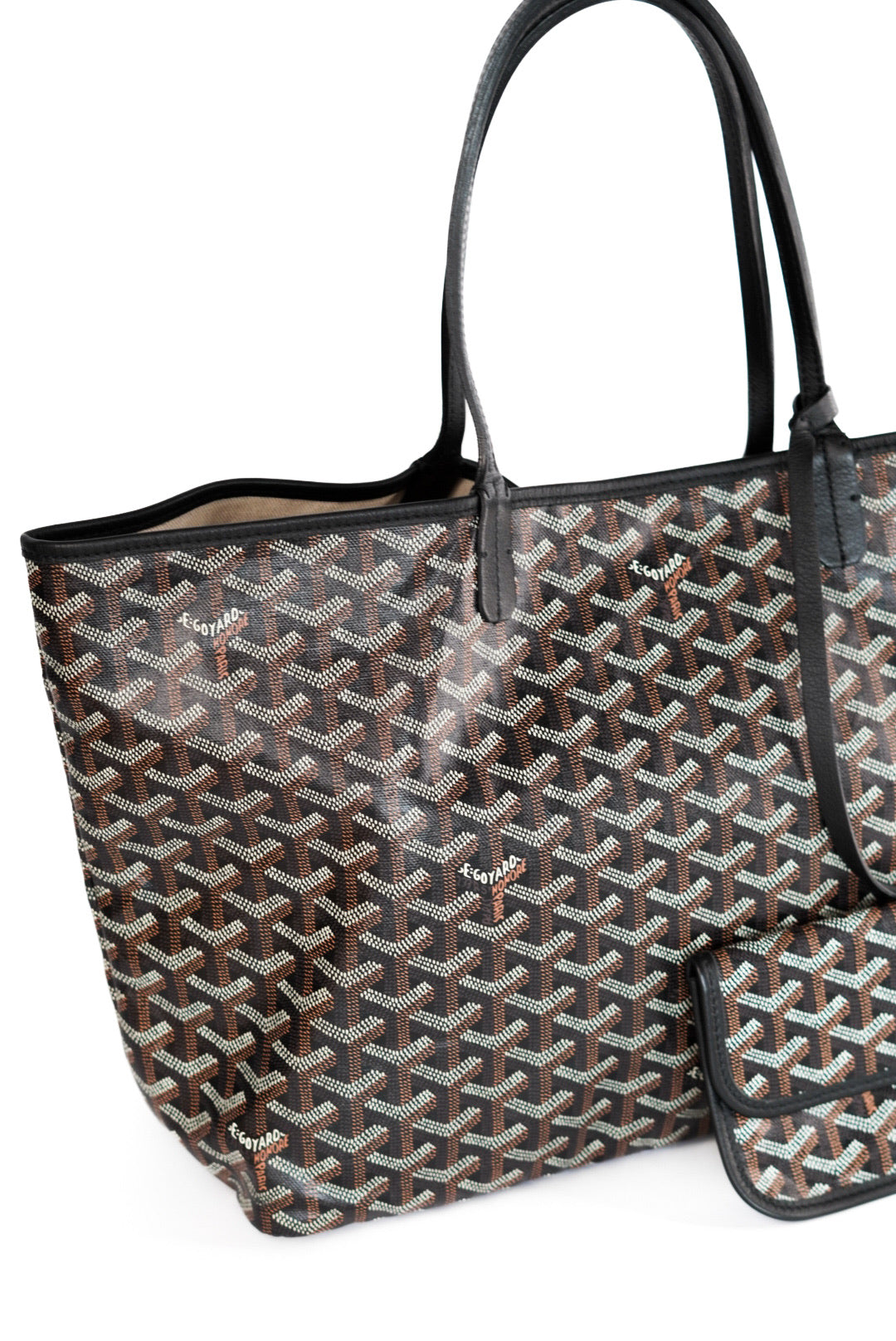 Goyard Goyardine Saint Louis PM Black
