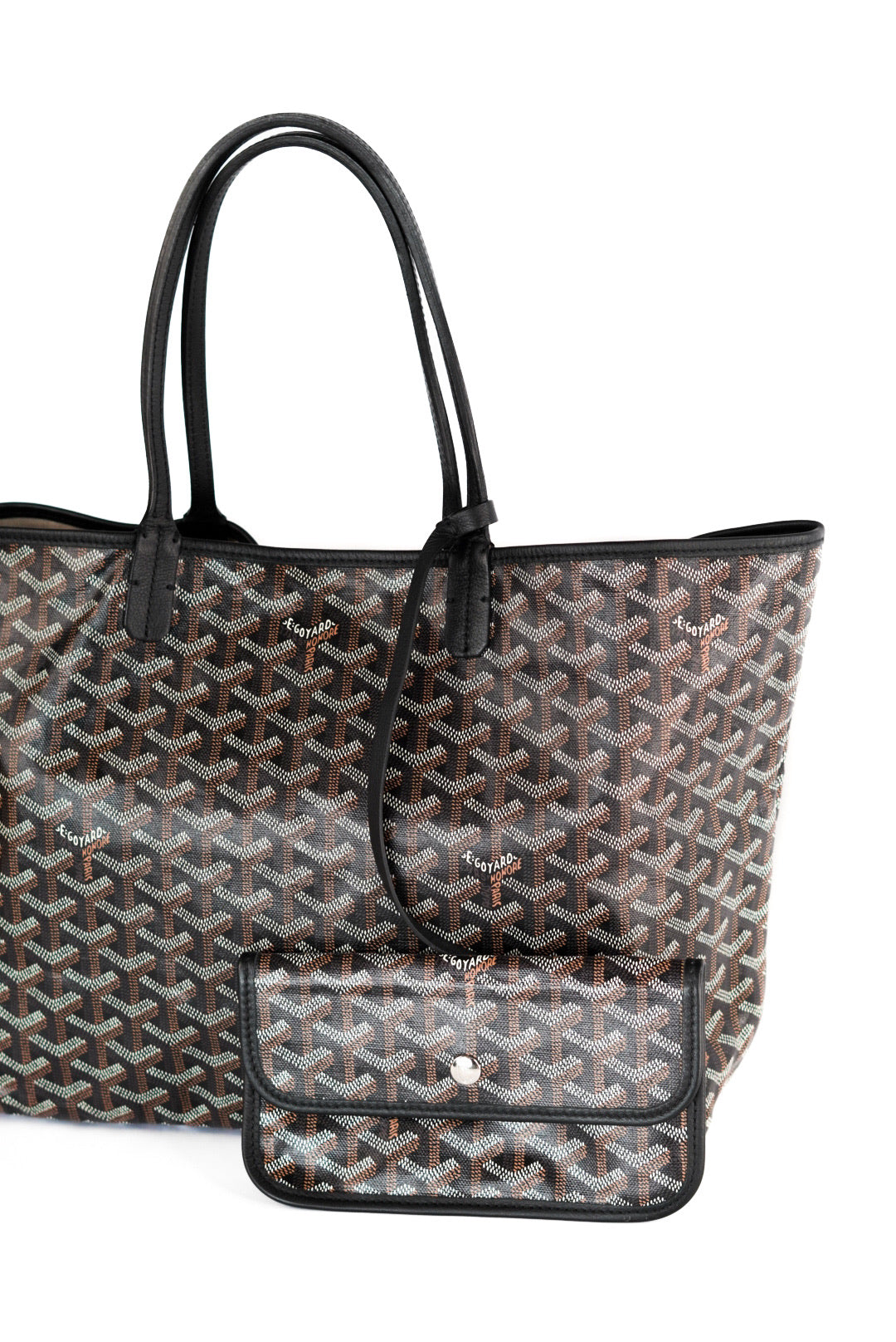 Goyard Goyardine Saint Louis PM Black
