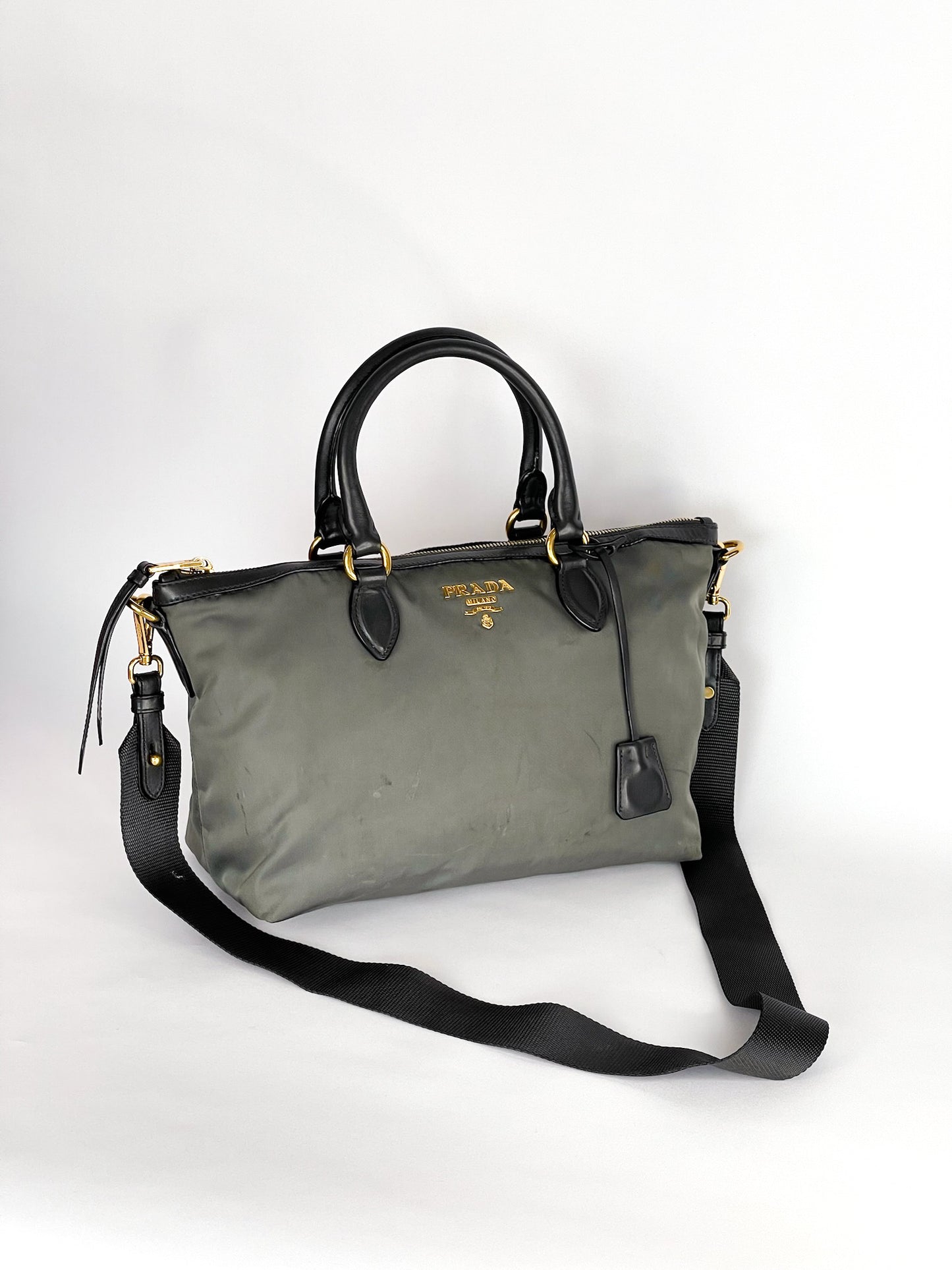 Prada Tessuto Nylon Convertible Bag