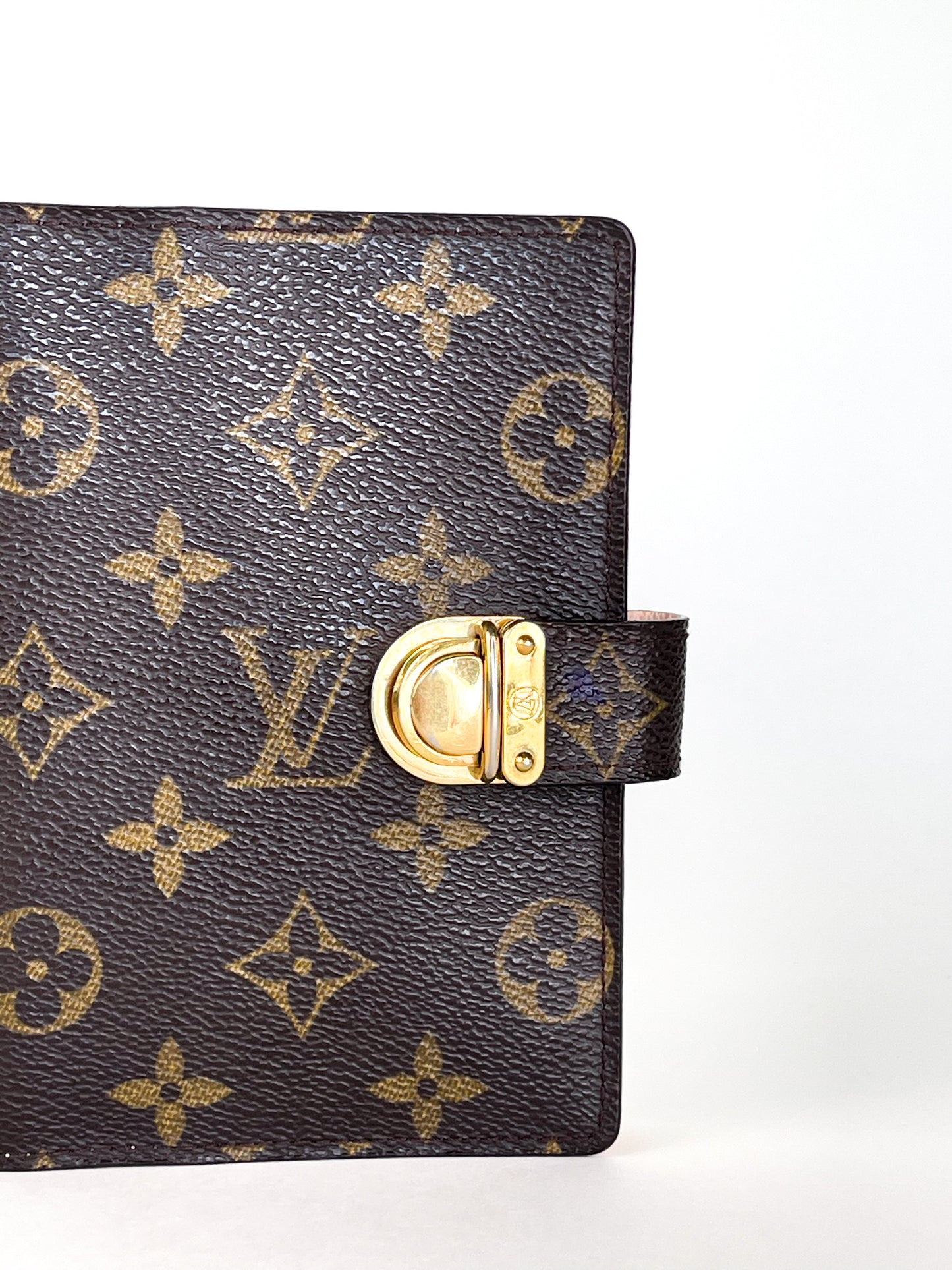 Louis Vuitton Monogram Canvas Rose Small Koala Agenda/Notebook Cover
