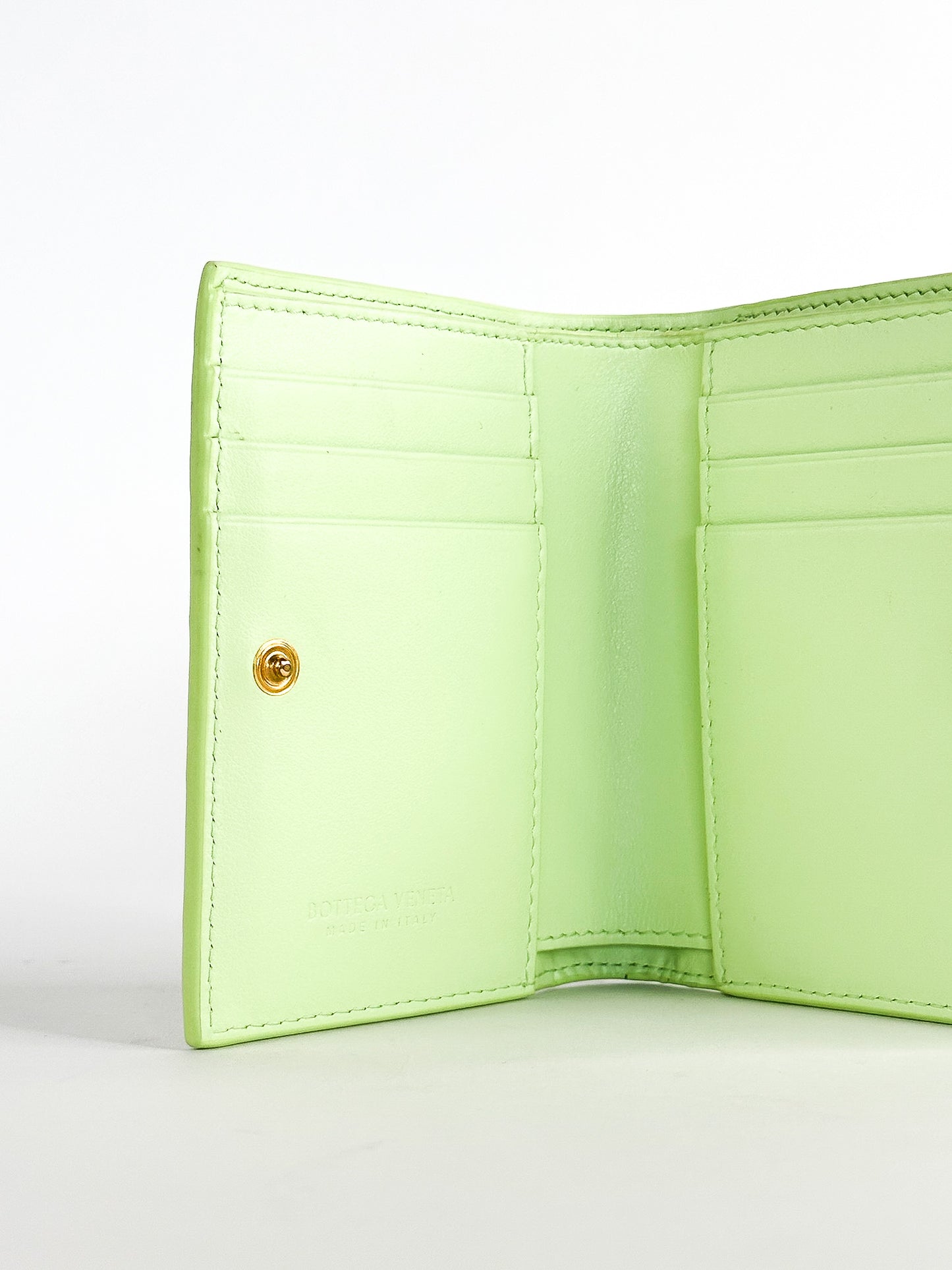 Bottega Veneta Intreccio Bifold Leather Wallet