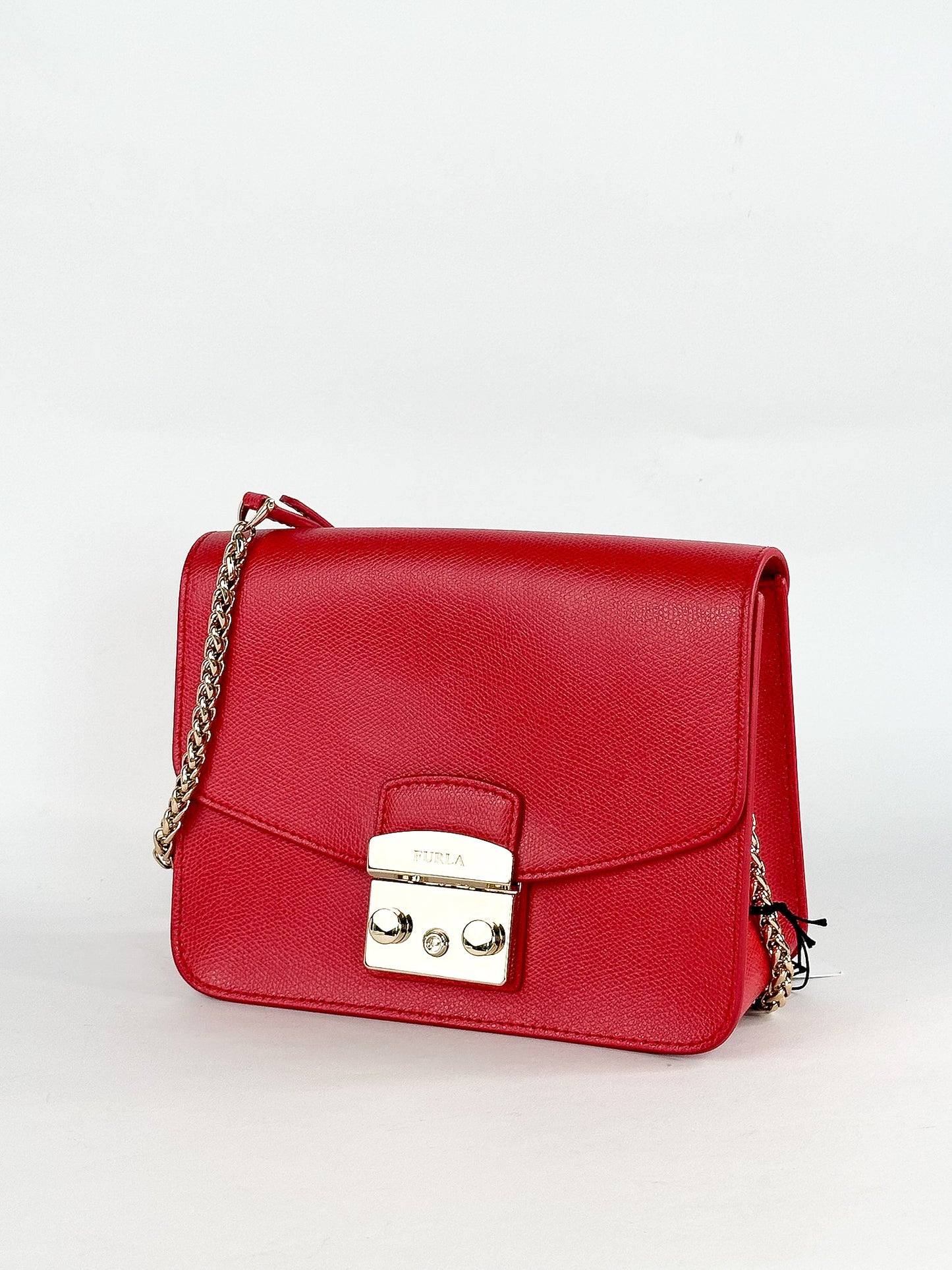 Furla Metropolis Crossbody Bag Small in Red