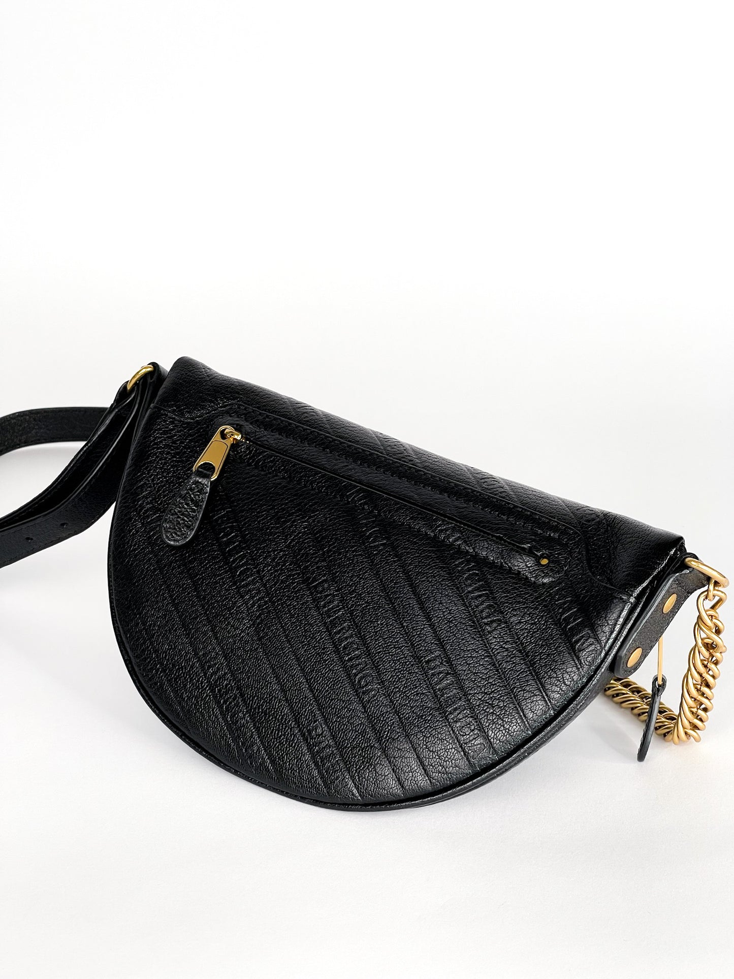 Balenciaga Leather Souvenir Belt Bag