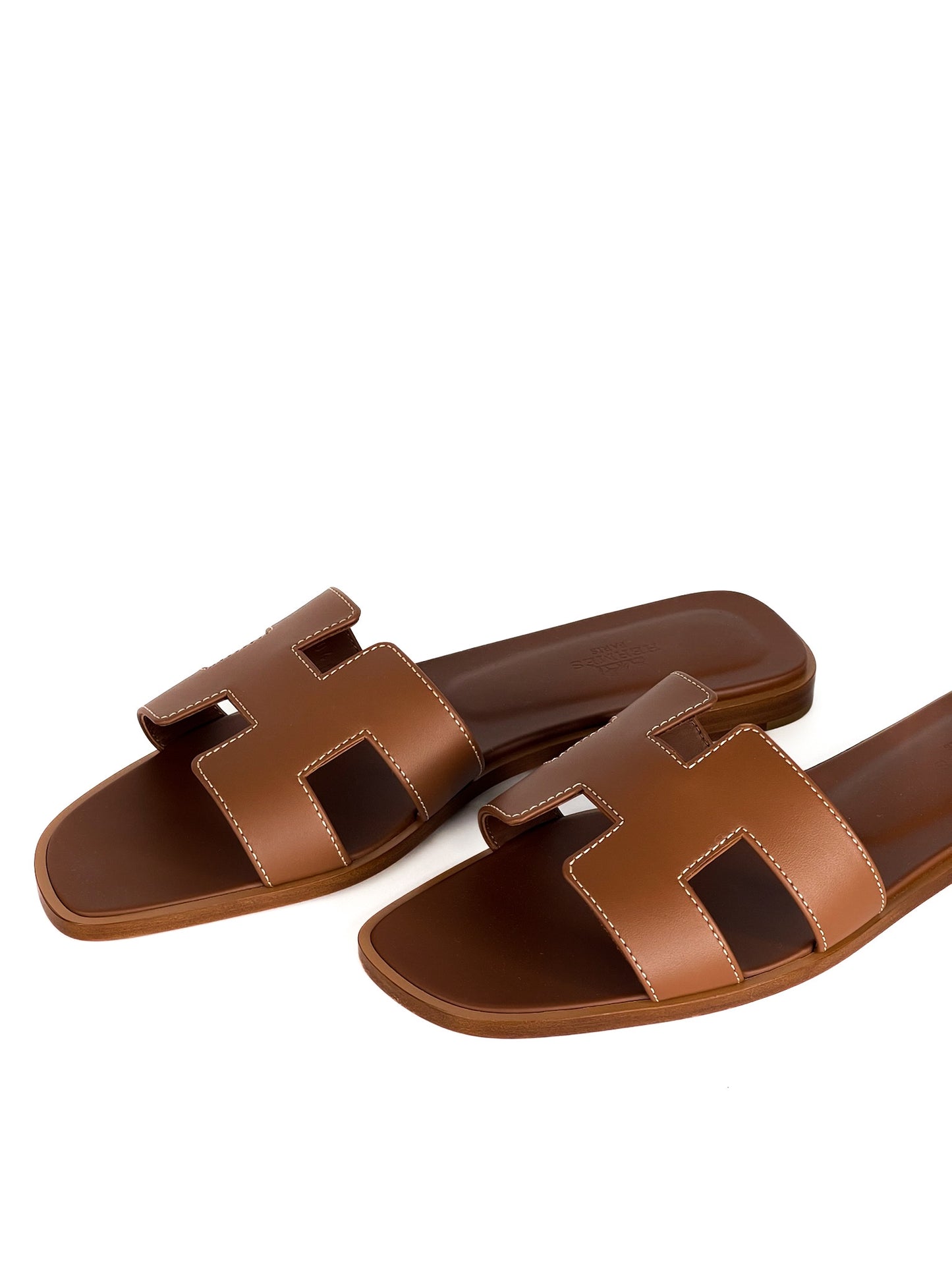 Hermes Oran Sandals Size 38 1/2
