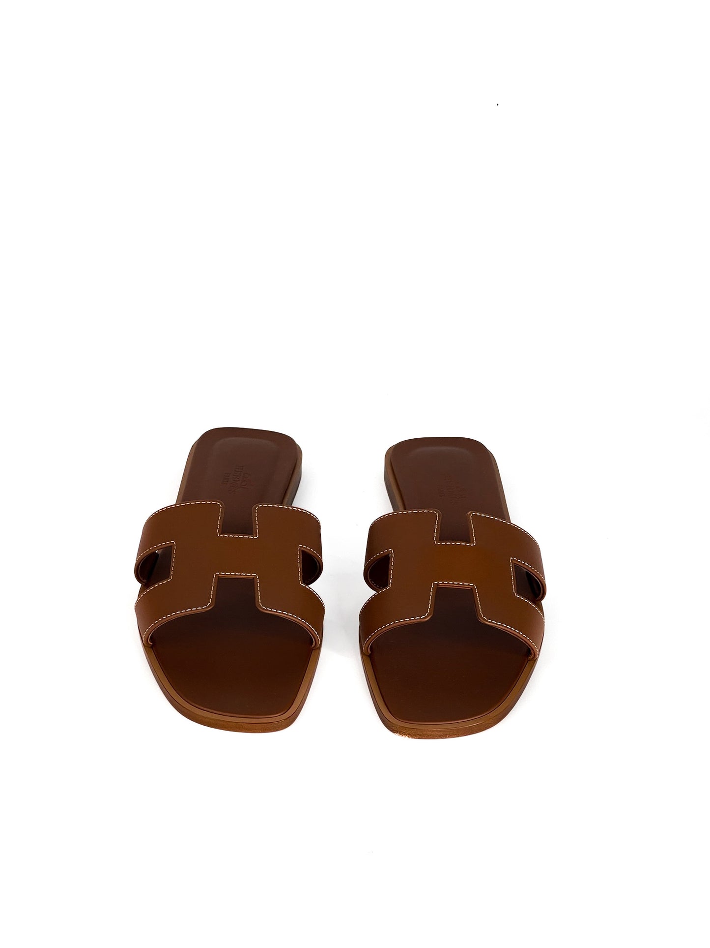 Hermes Oran Sandals Size 38 1/2