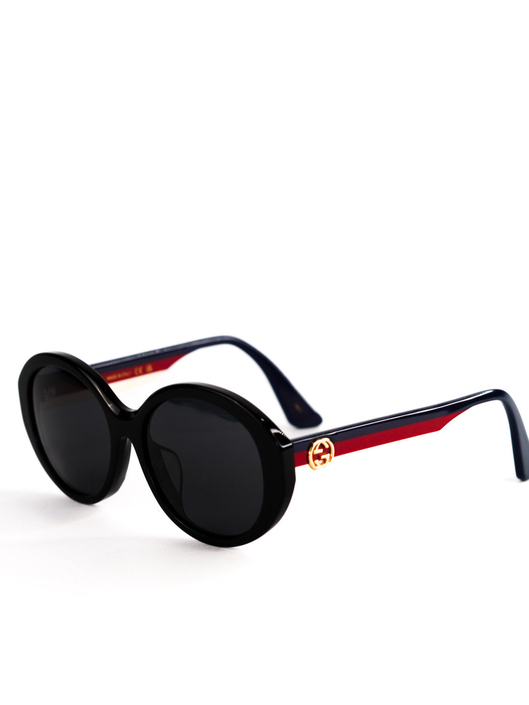 Gucci Round Web Sunglasses
