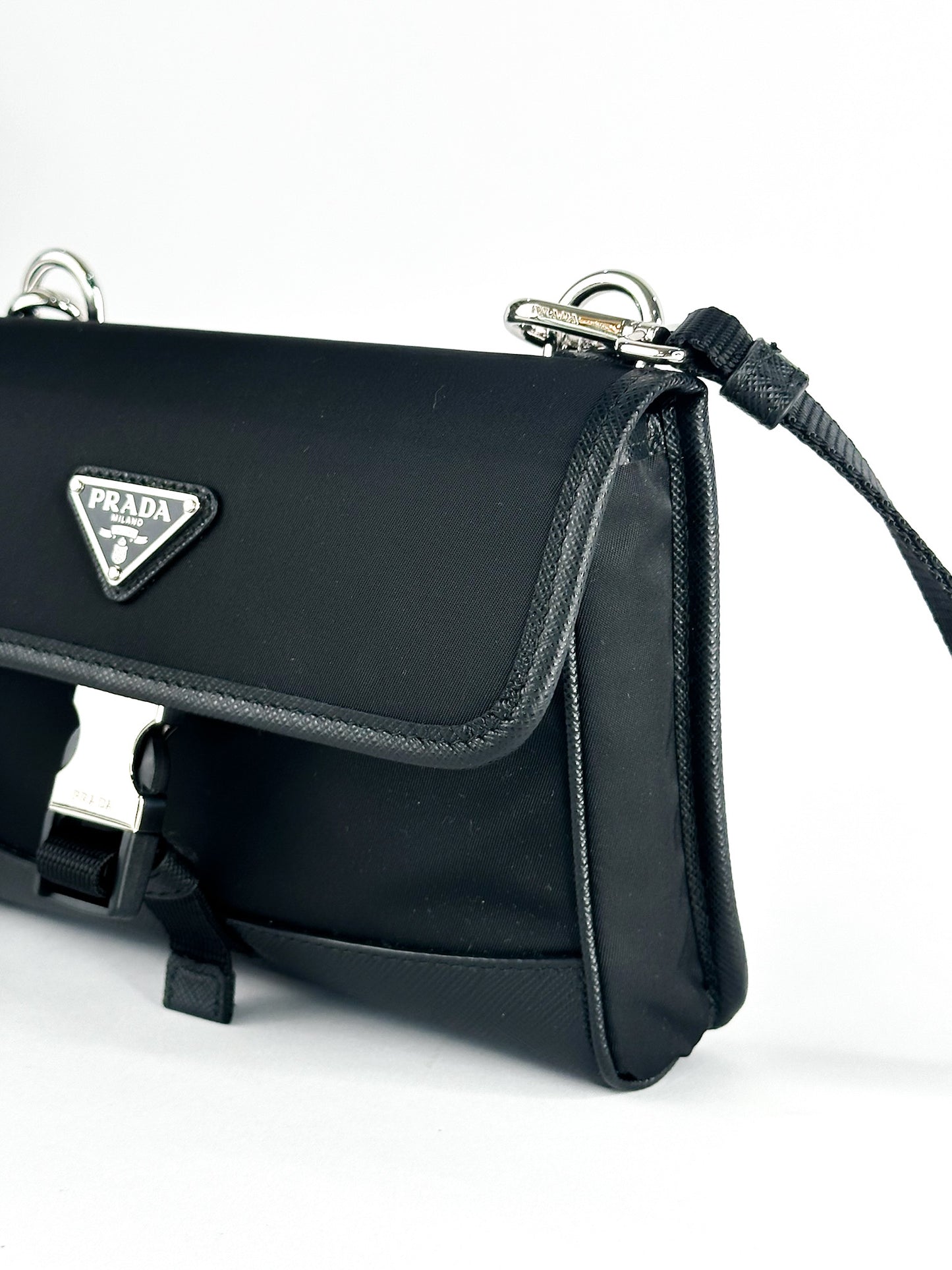 Prada Re-edition Logo Plaque