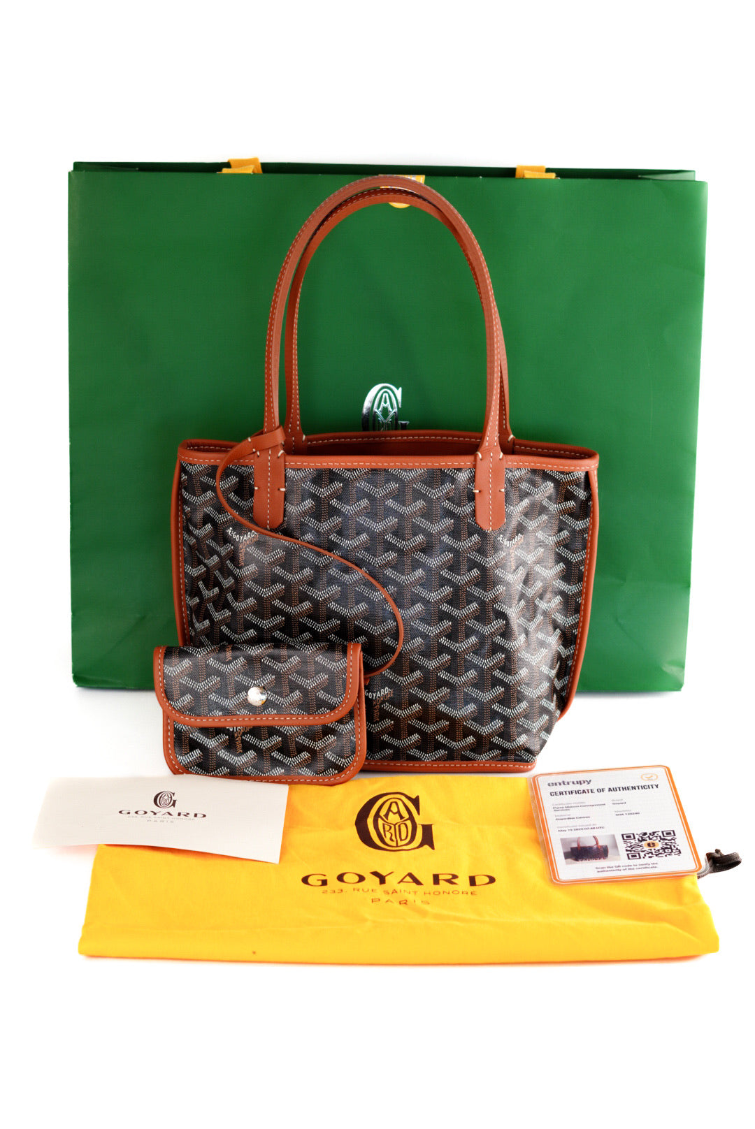 Goyard Goyardine Reversible Mini Anjou