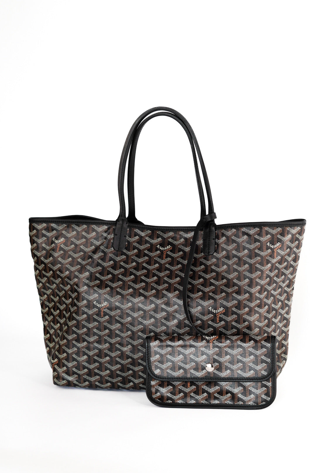 Goyard Goyardine Saint Louis PM Black