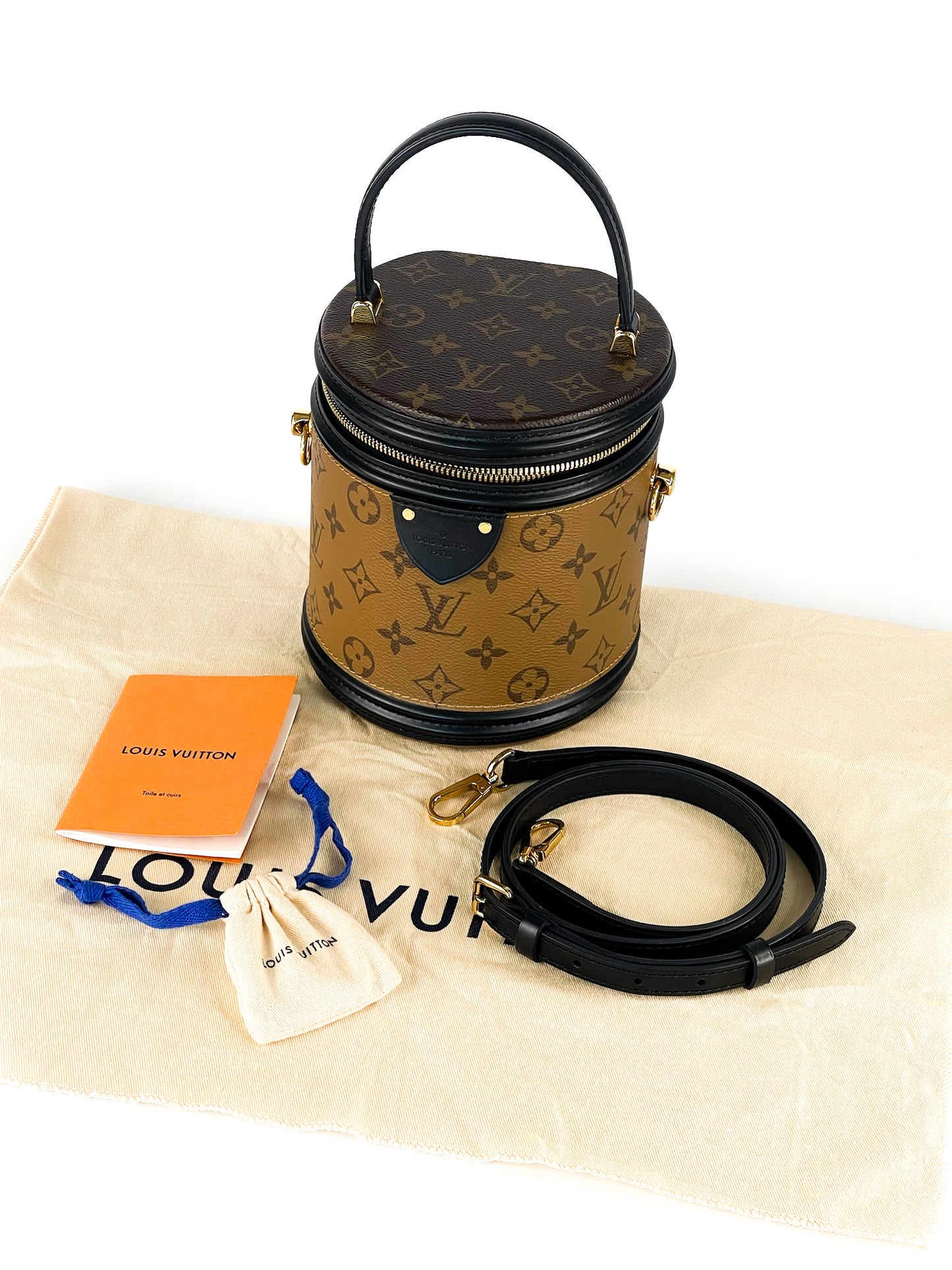 Louis Vuitton Monogram Canvas Reverse Cannes Bag