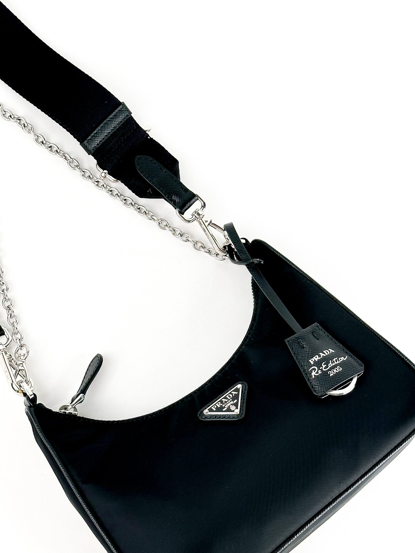 Prada Re-Edition Nylon Multi Pochette