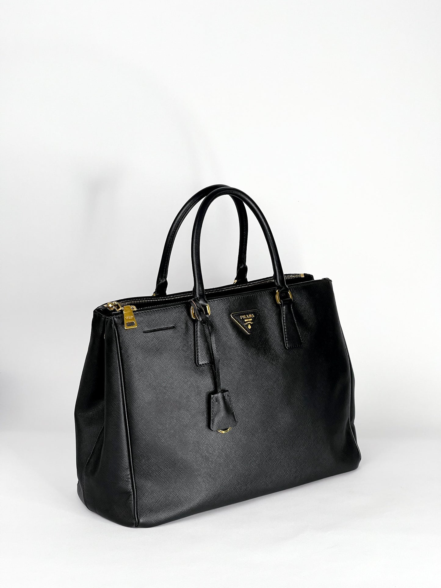 Prada Galleria Saffiano Leather Black