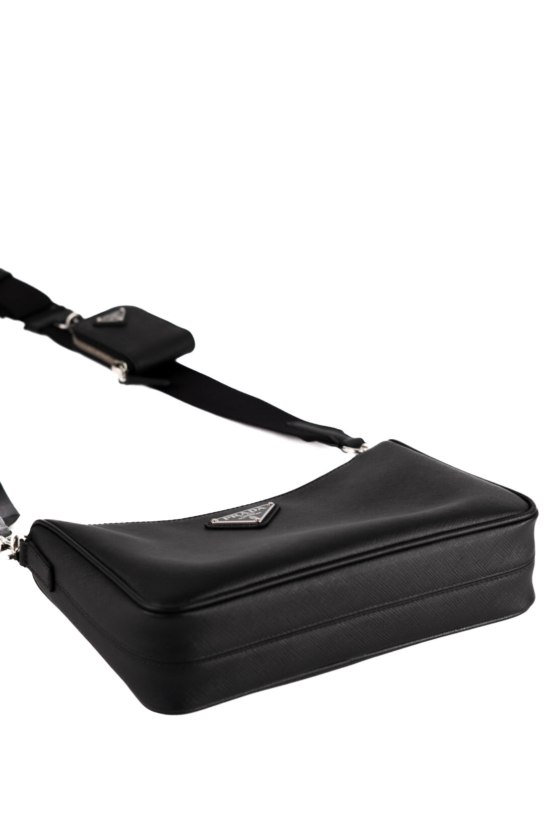 Prada Saffiano-Leather Shoulder Bag