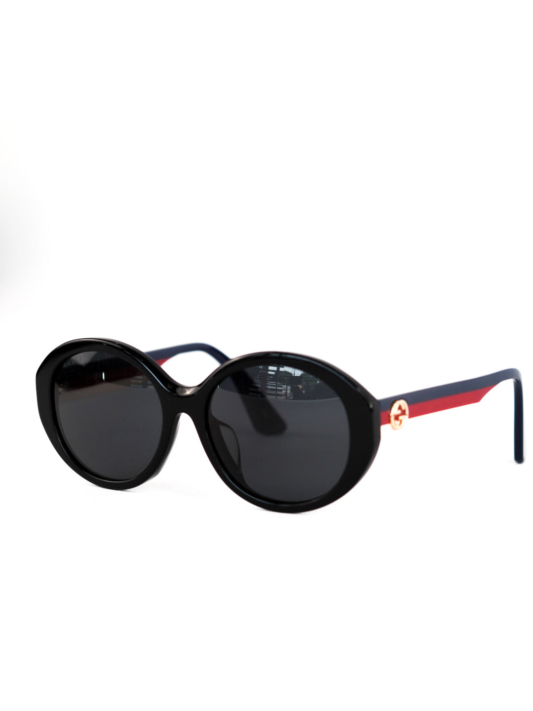 Gucci Round Web Sunglasses