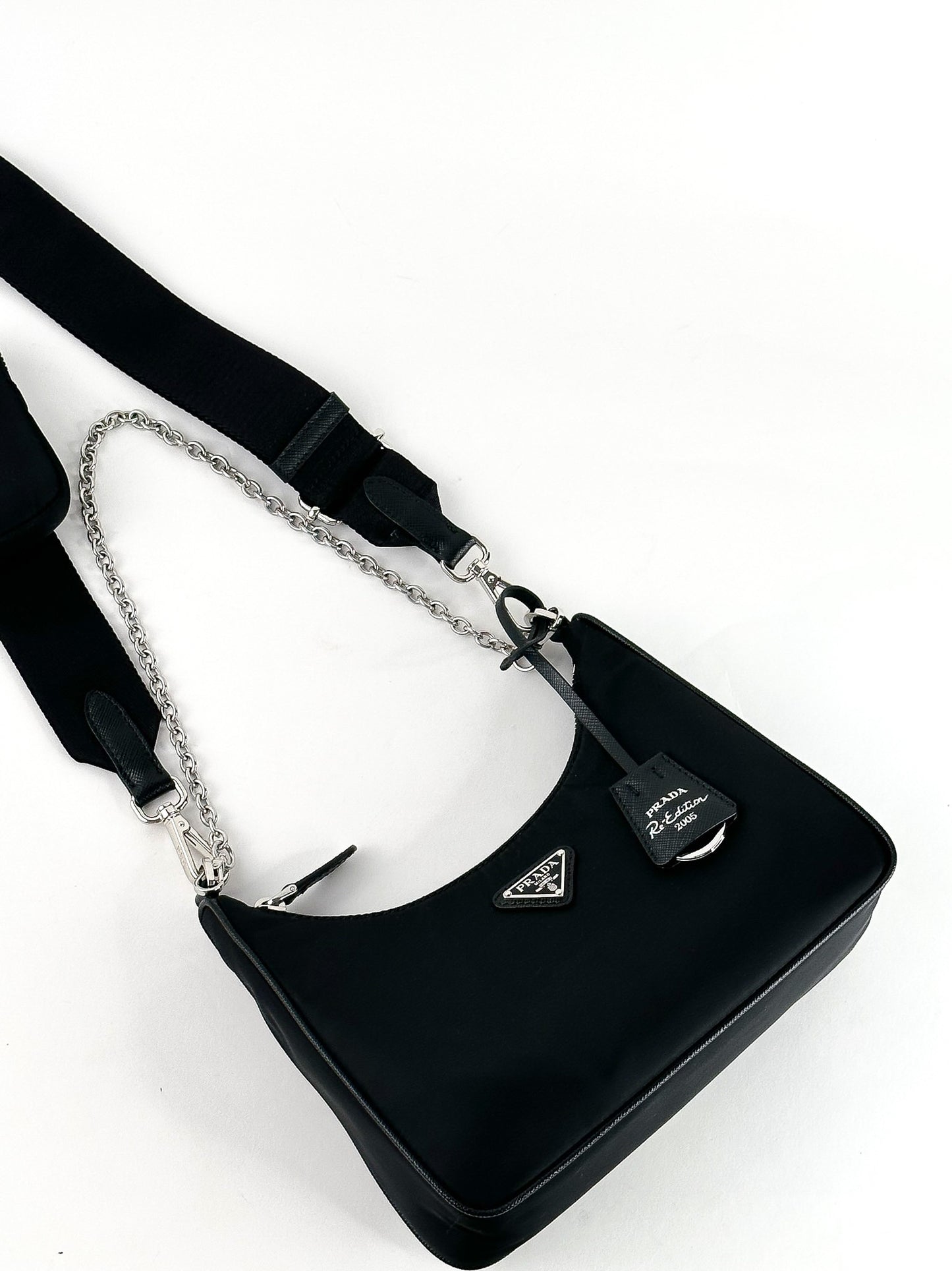 Prada Re-Edition Nylon Multi Pochette