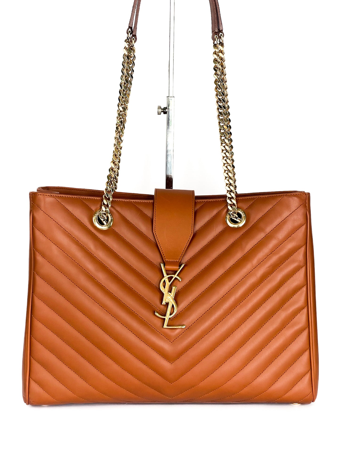 Saint Laurent Matelasse Cassandre Flap Tote