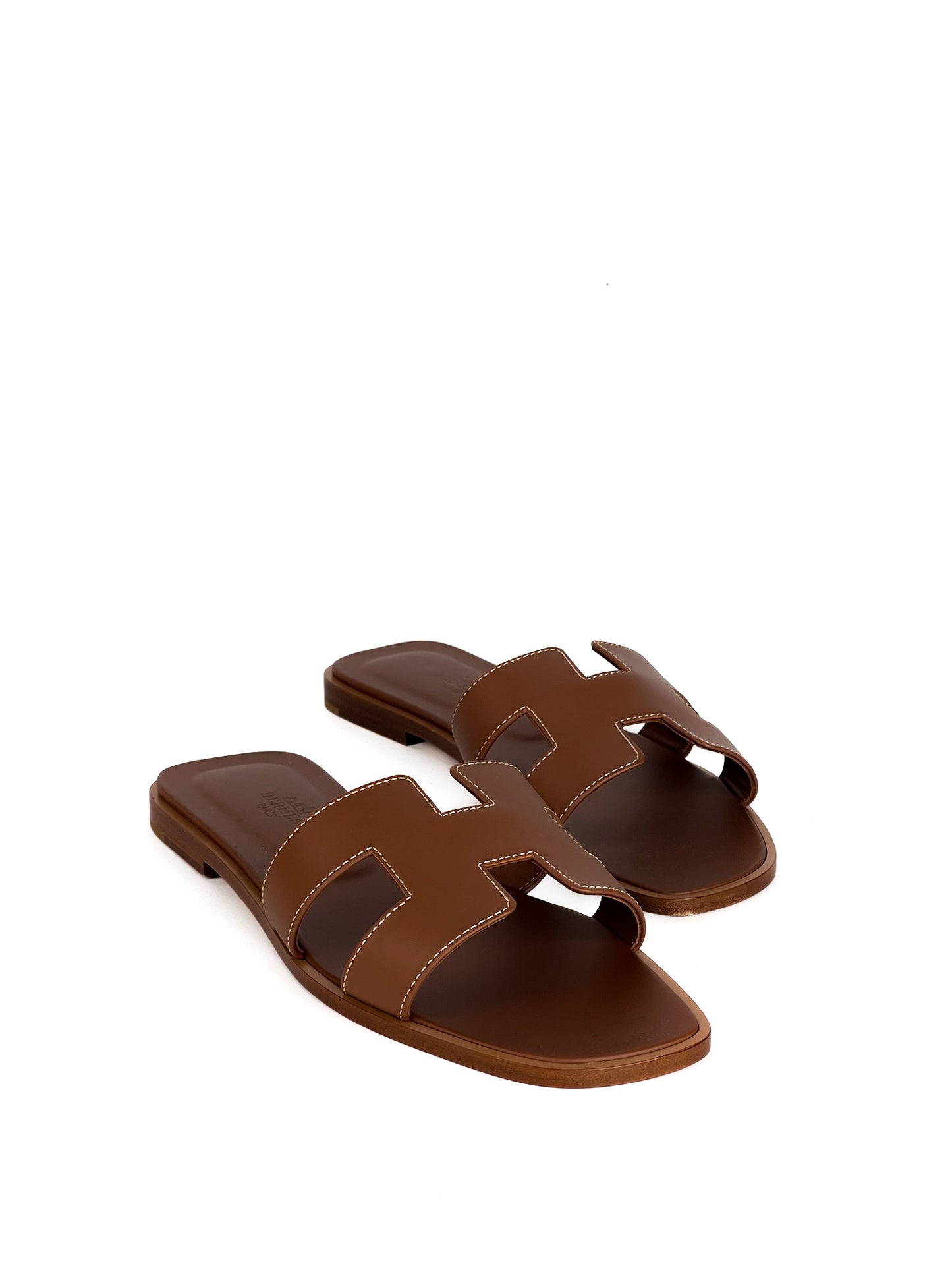 Hermes Oran Sandals Size 38 1/2