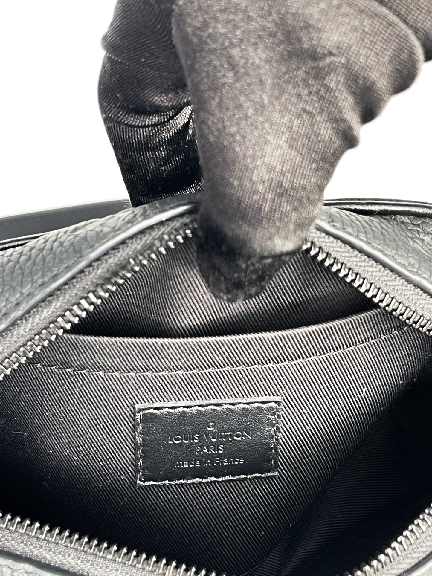 Louis Vuitton Taurillon Monogram Mini Soft Trunk Black