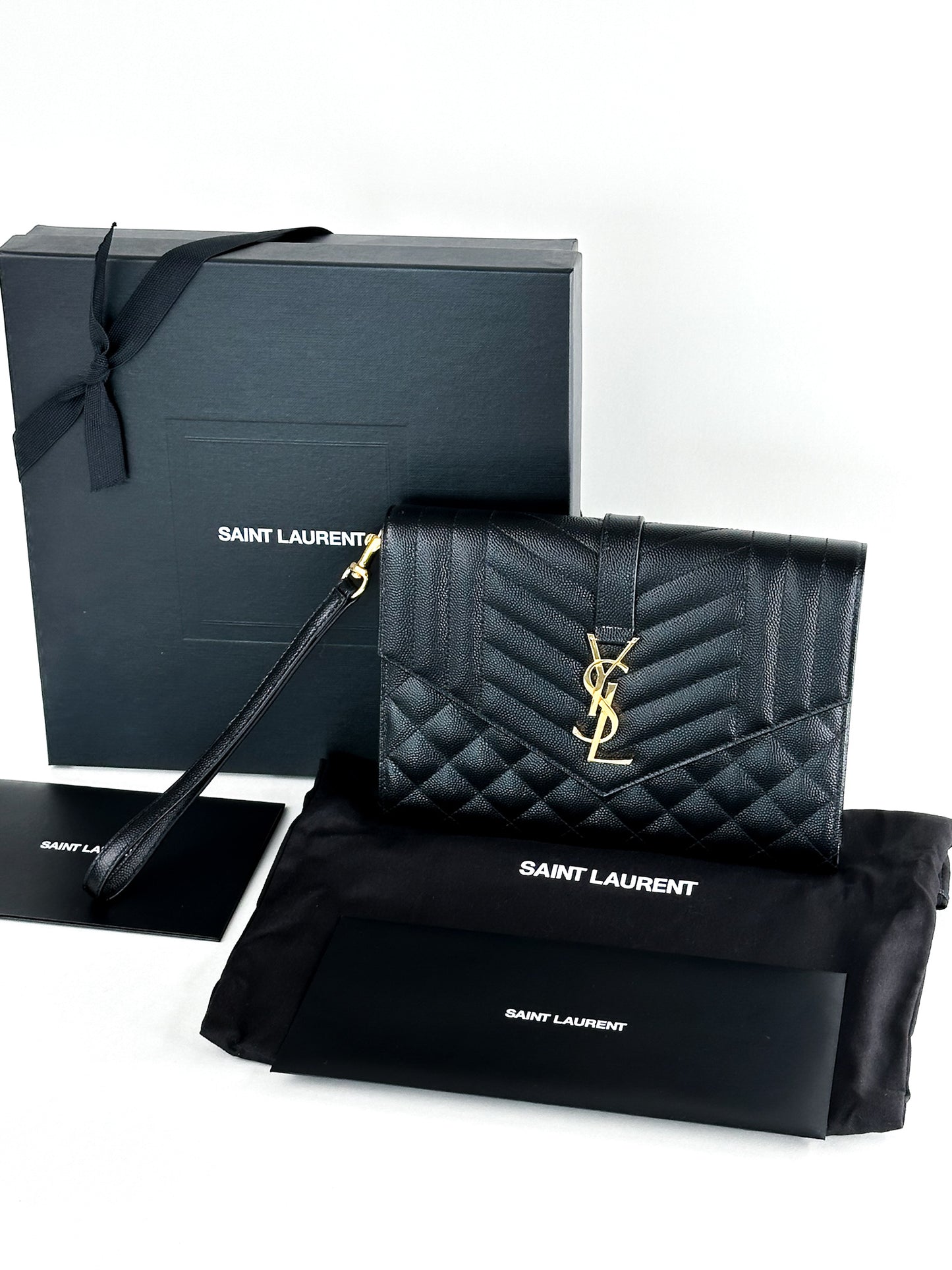 Saint Laurent Envelope Flap Pouch