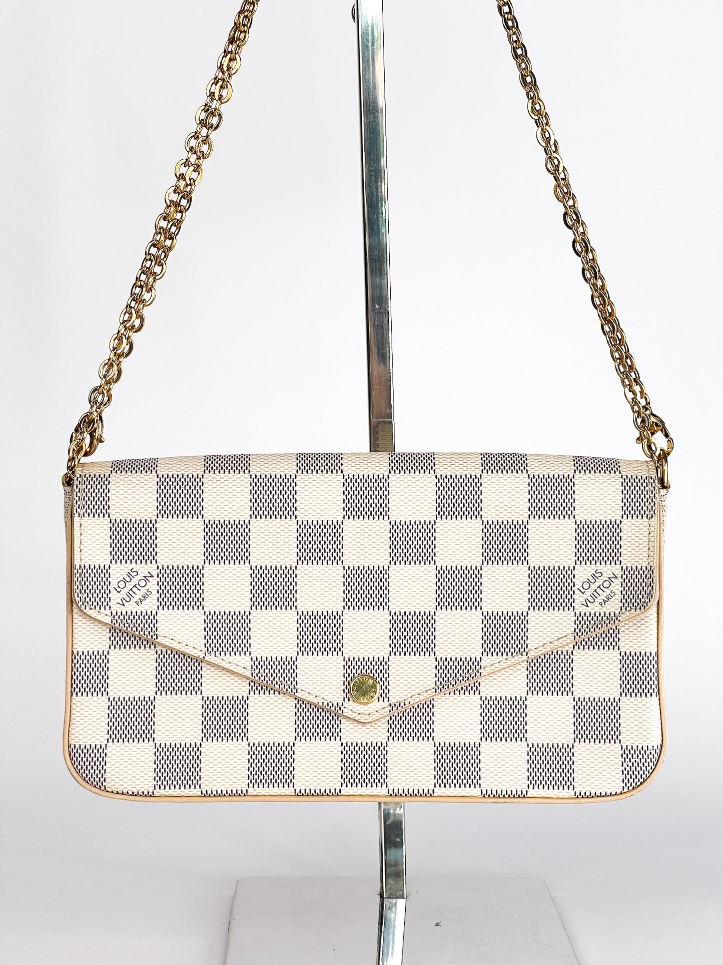 Louis Vuitton Pochette Felicie Damier Azur