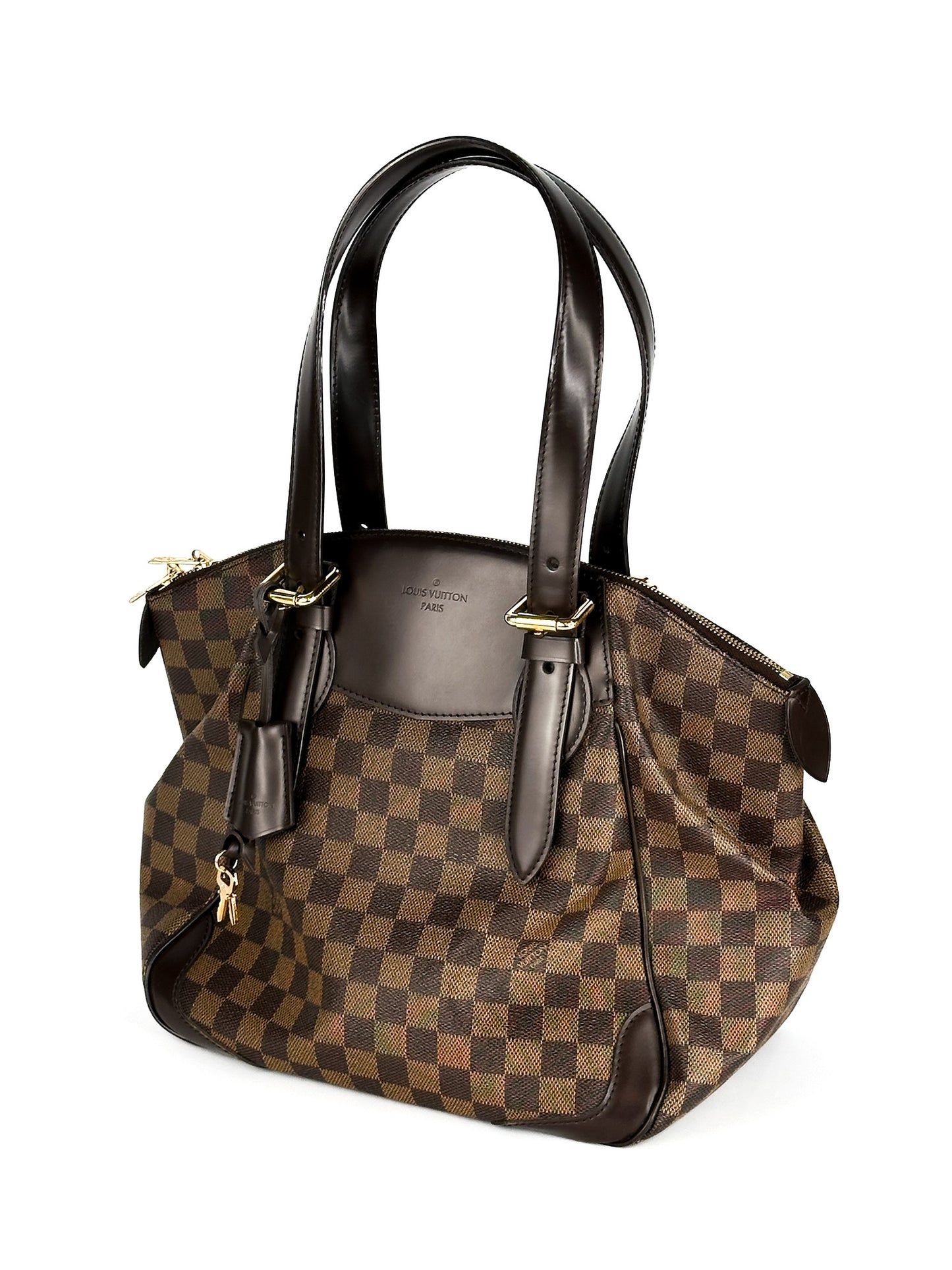 Louis Vuitton Damier Ebene Canvas Verona MM Bag