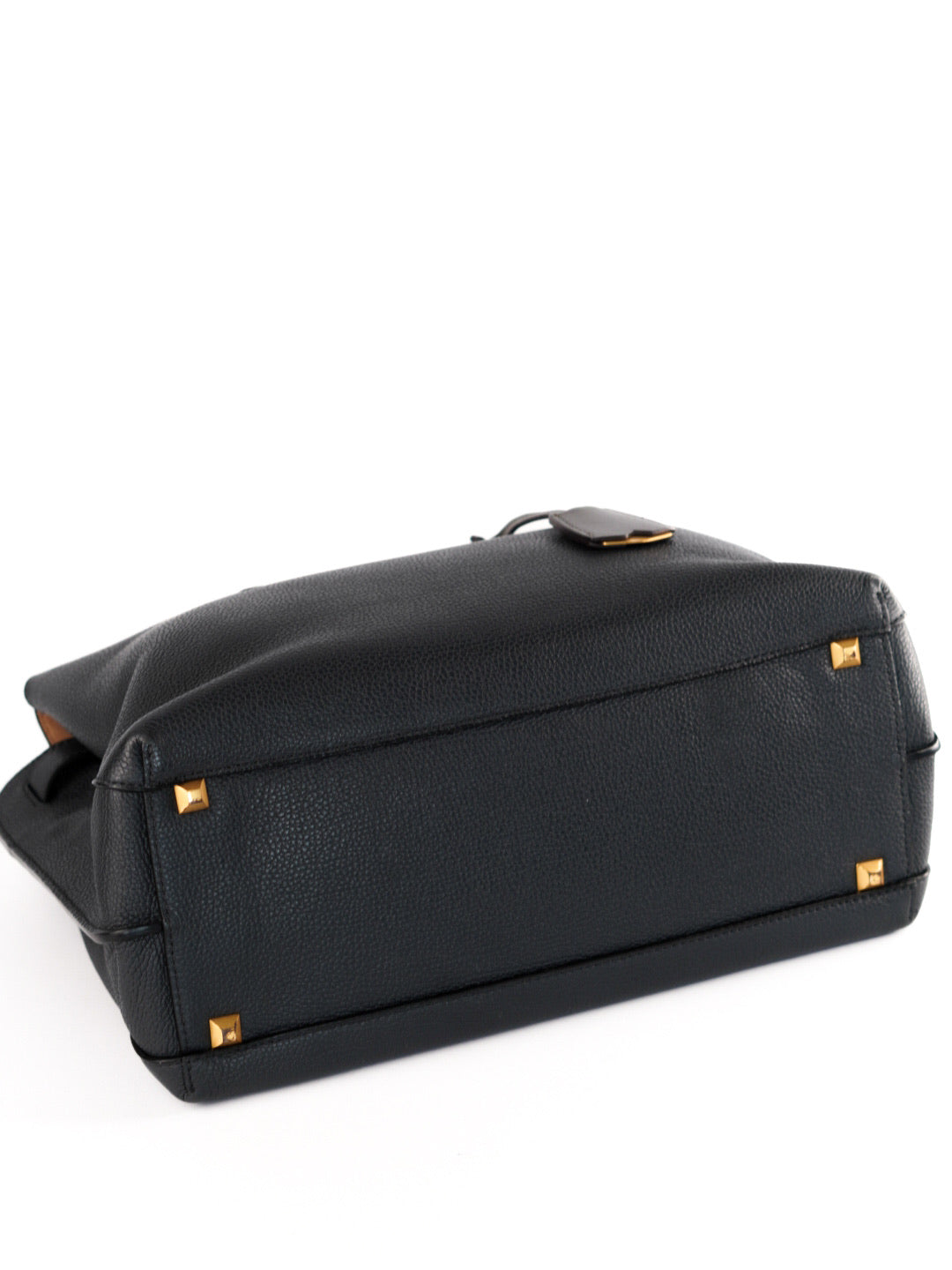 MCM Milla Pebbled Leather Tote