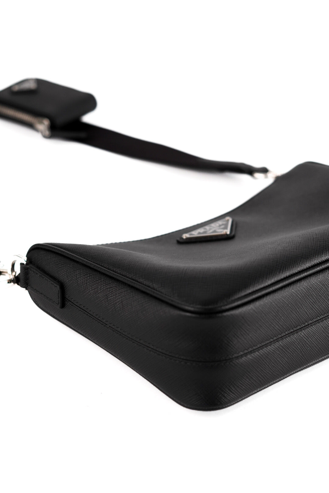 Prada Saffiano-Leather Shoulder Bag