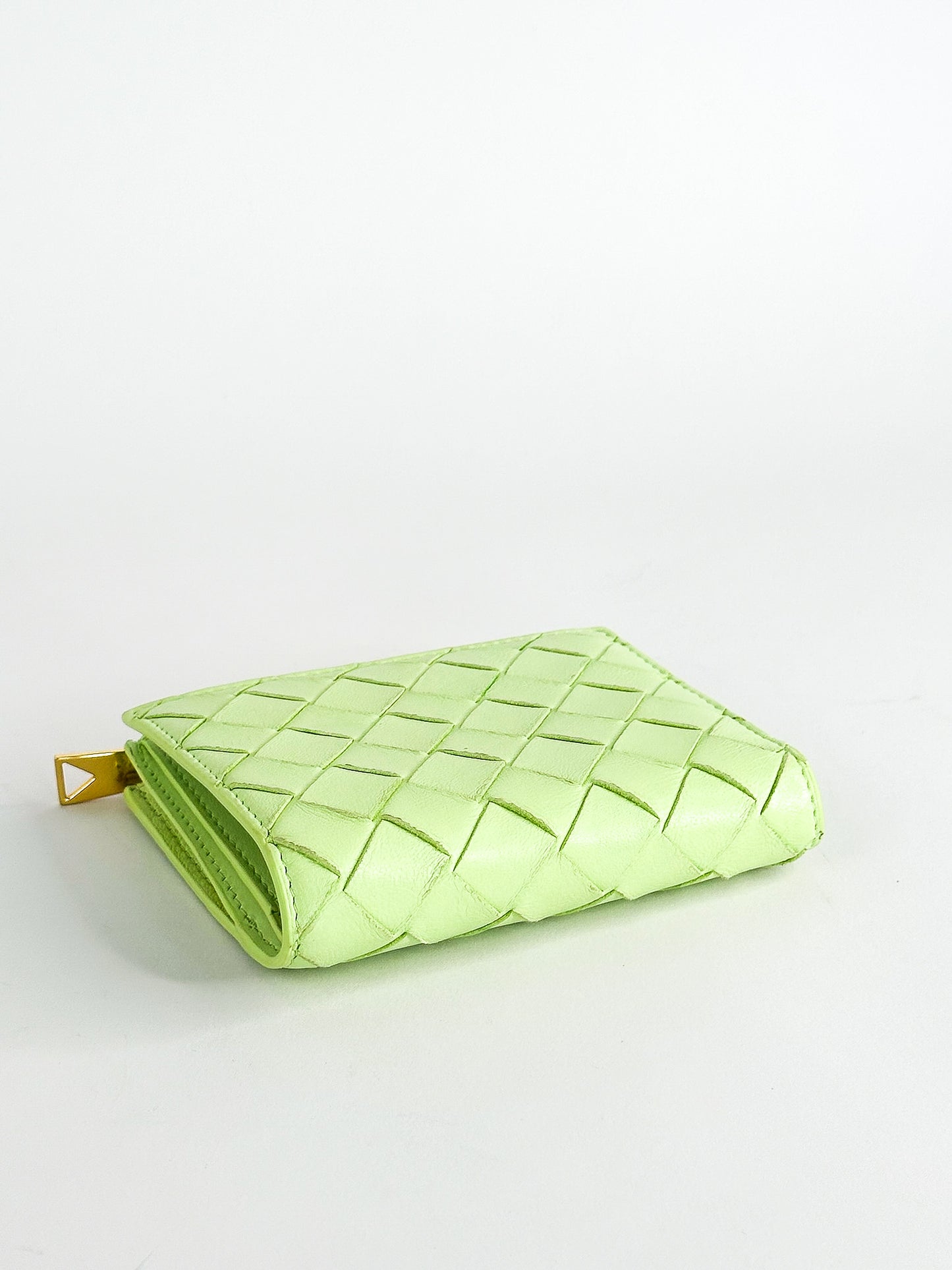 Bottega Veneta Intreccio Bifold Leather Wallet