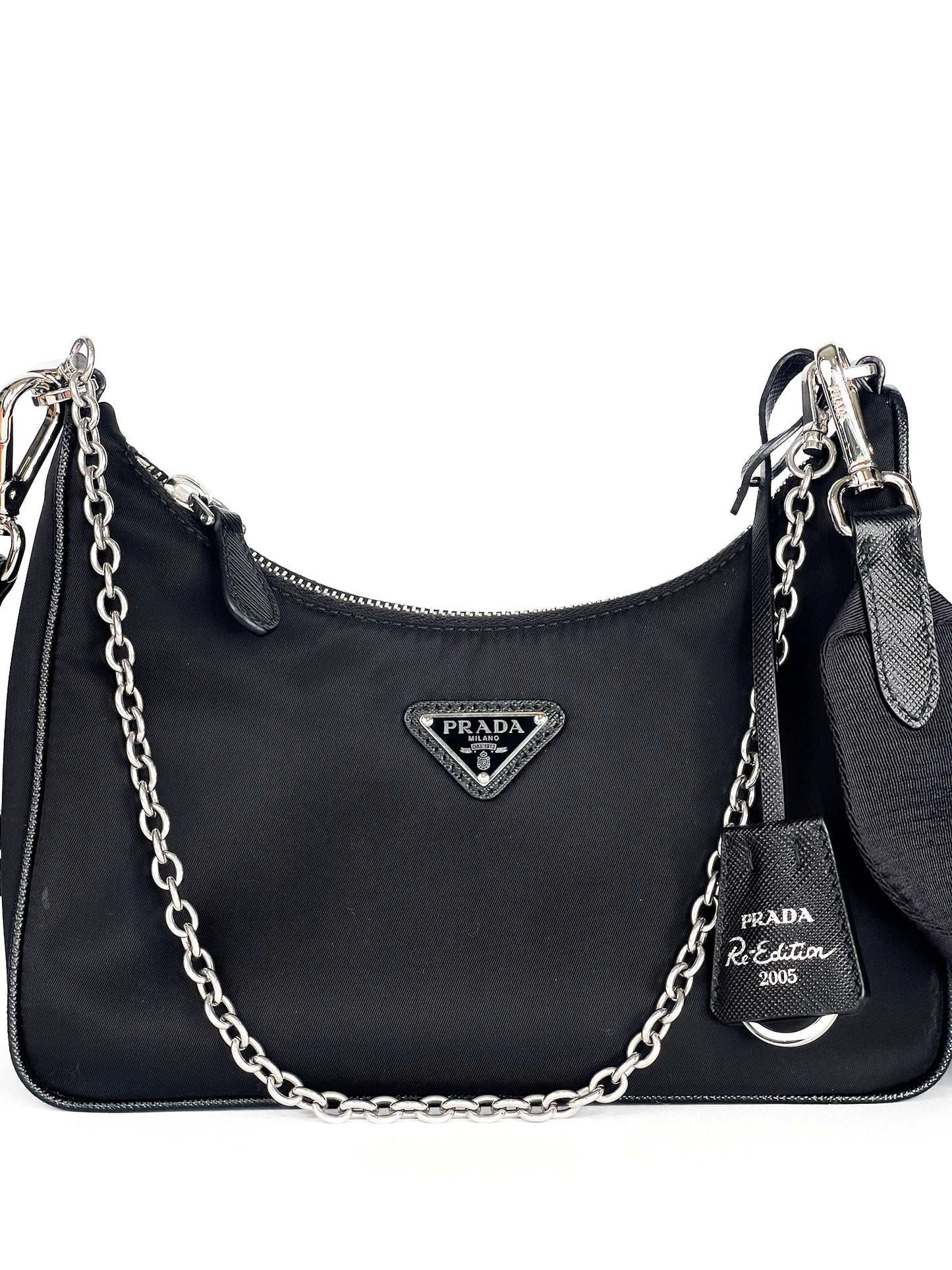 Prada Re-Edition Nylon Multi Pochette